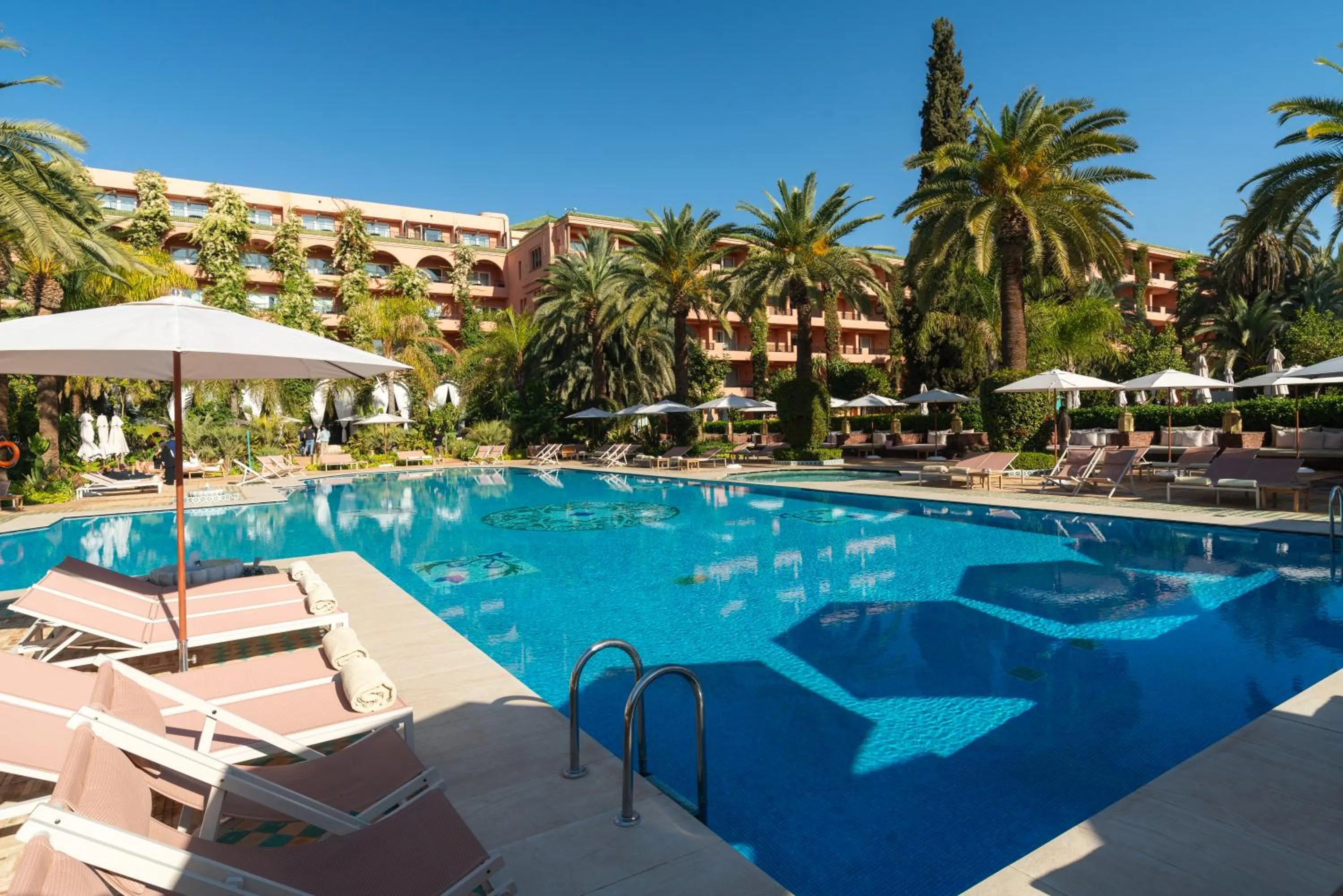 Swimming pool in Sofitel Marrakech Lounge and Spa