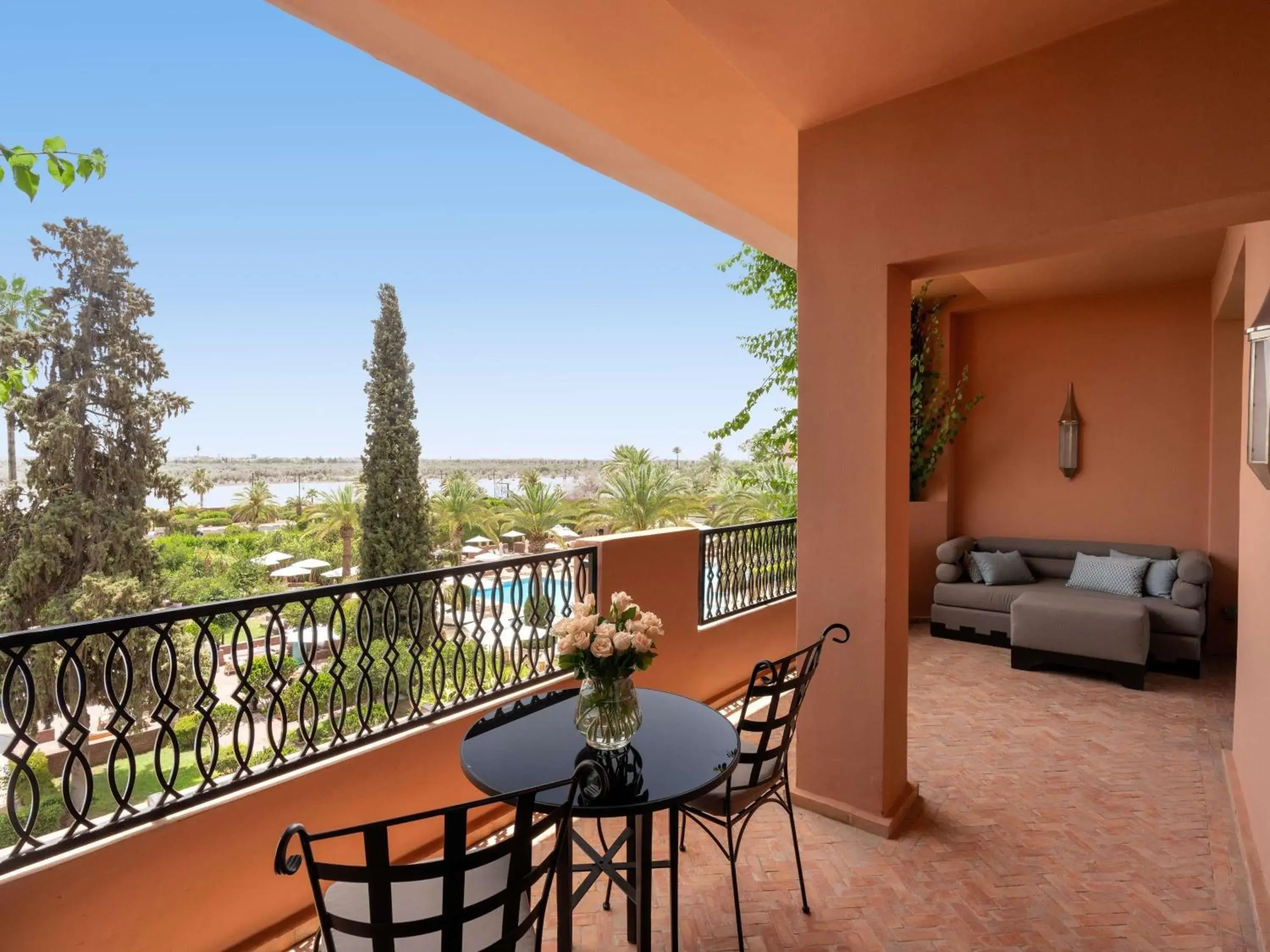 Bedroom in Sofitel Marrakech Palais Impérial & Spa Bedroom in Sofitel Marrakech Palais Impérial & Spa