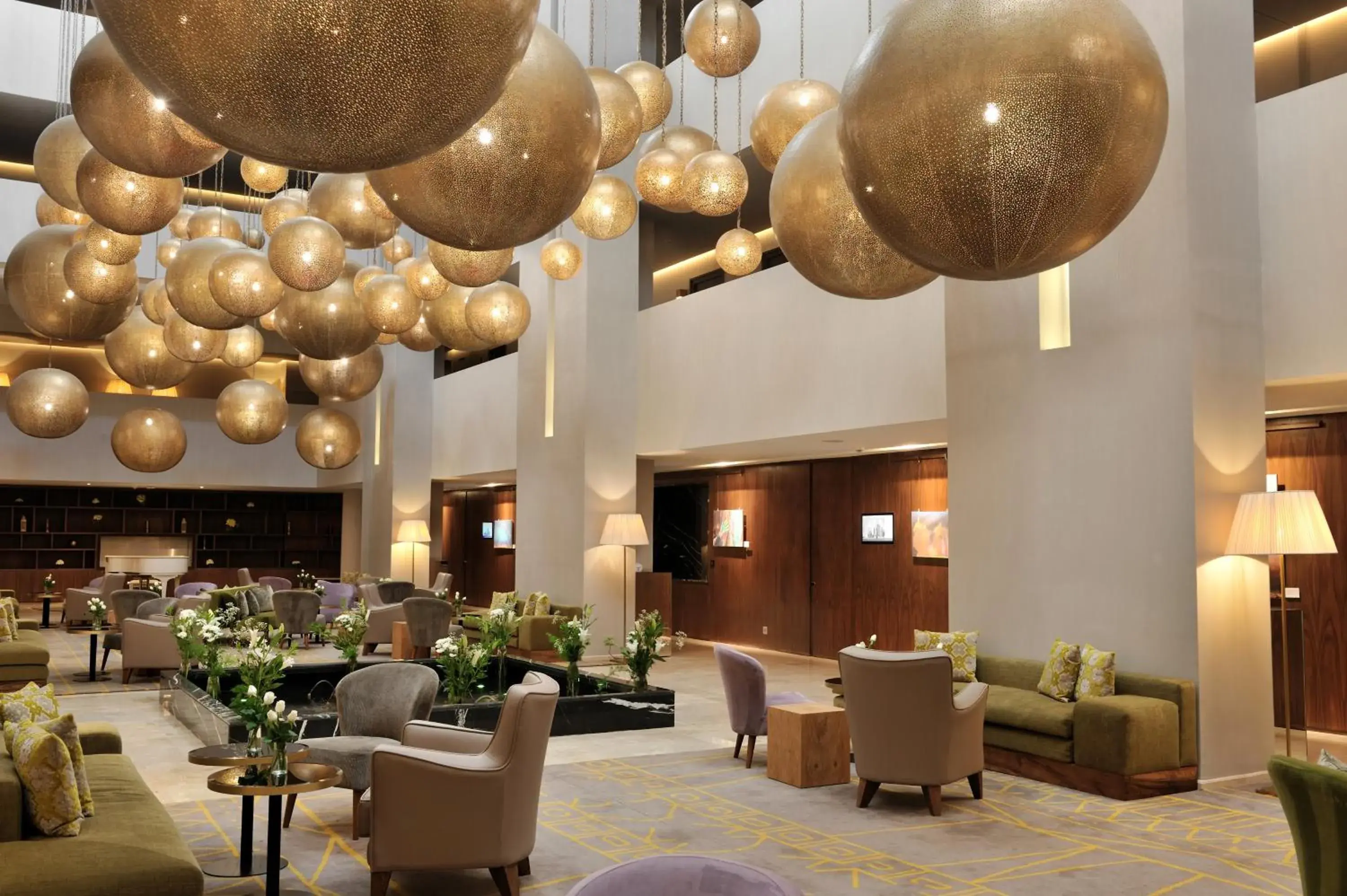 Lobby or reception in Sofitel Marrakech Palais Impérial & Spa Lobby or reception in Sofitel Marrakech Palais Impérial & Spa