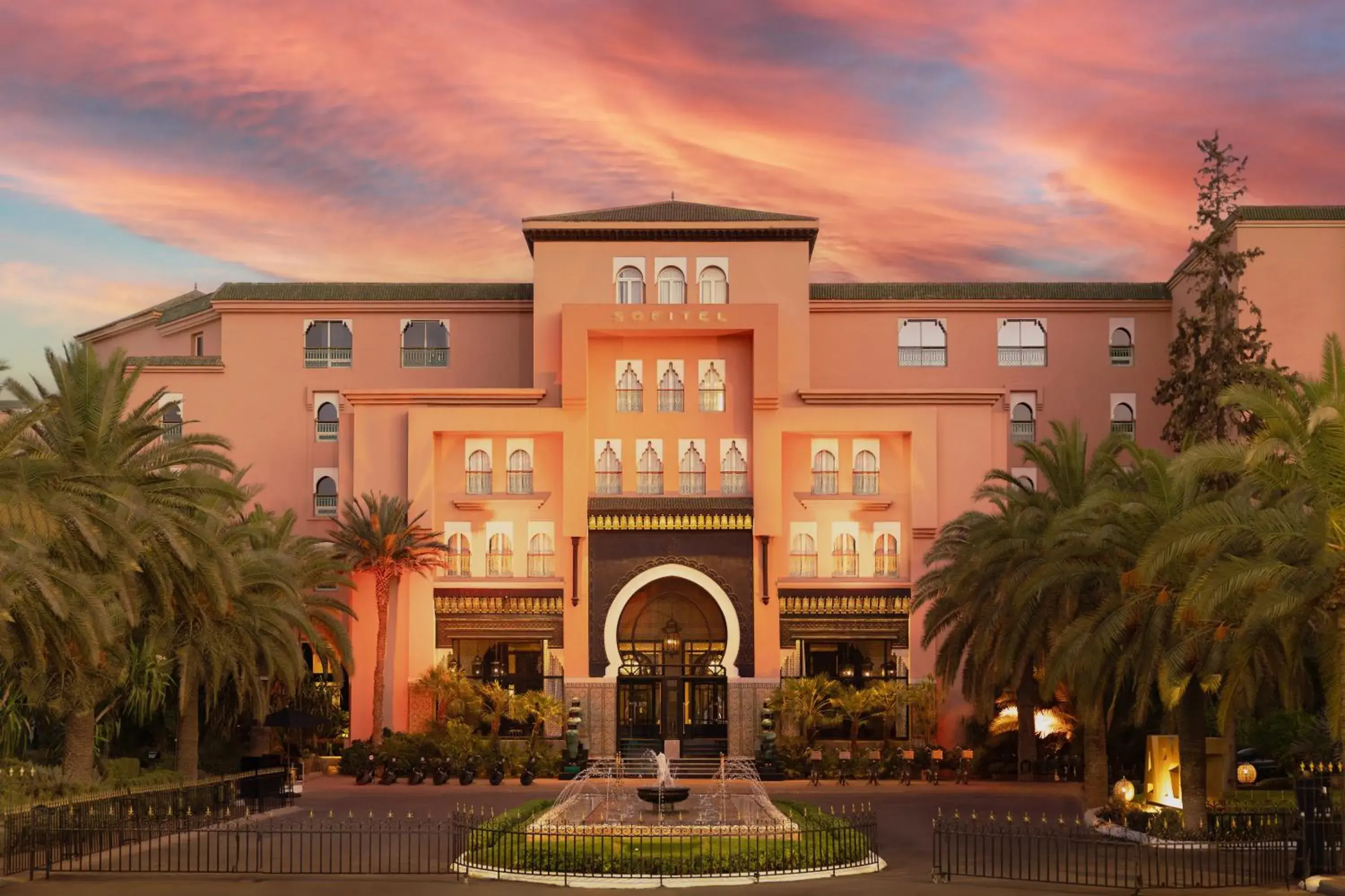 Facade/entrance in Sofitel Marrakech Palais Impérial & Spa Facade/entrance in Sofitel Marrakech Palais Impérial & Spa