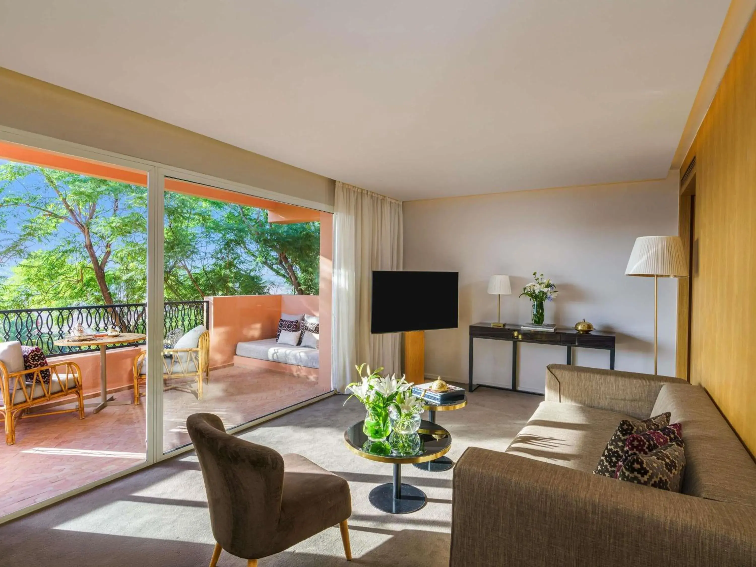 Bedroom in Sofitel Marrakech Palais Impérial & Spa Bedroom in Sofitel Marrakech Palais Impérial & Spa