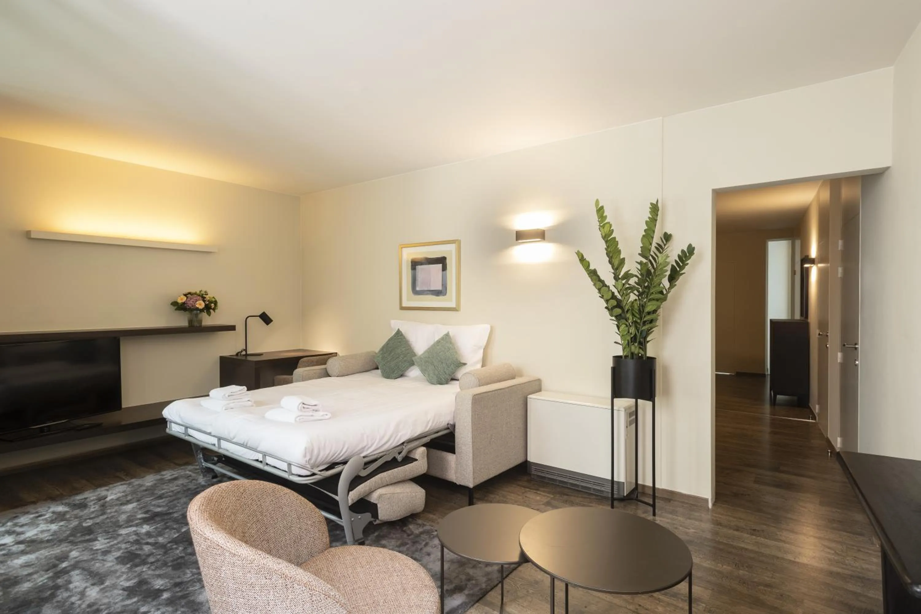 Two-Bedroom Apartment With Inner Garden (6 pax) in Dukes' Apartments Grand Place - by Dukes' Hotel Collection