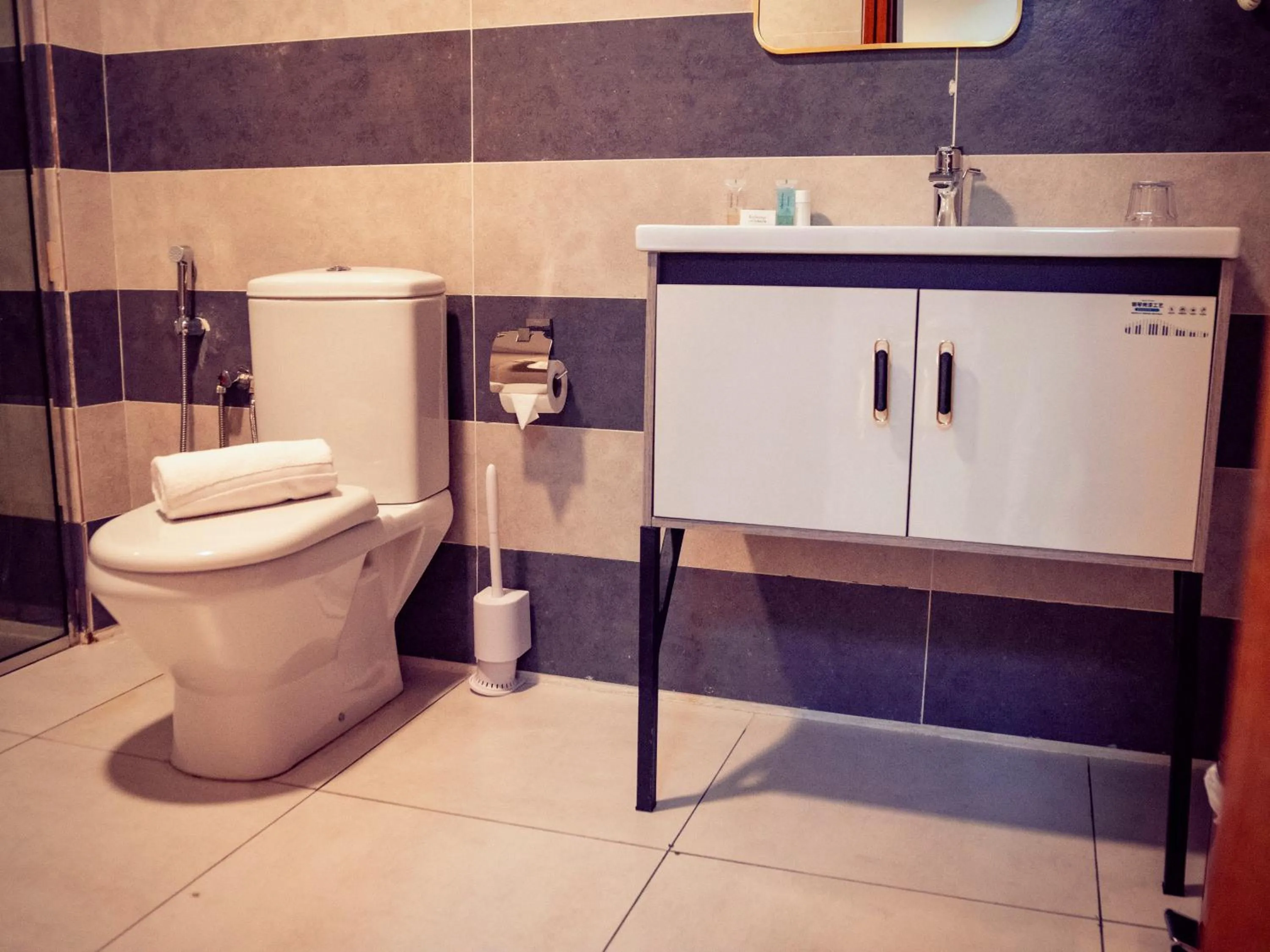 Toilet in Geneva Hotel