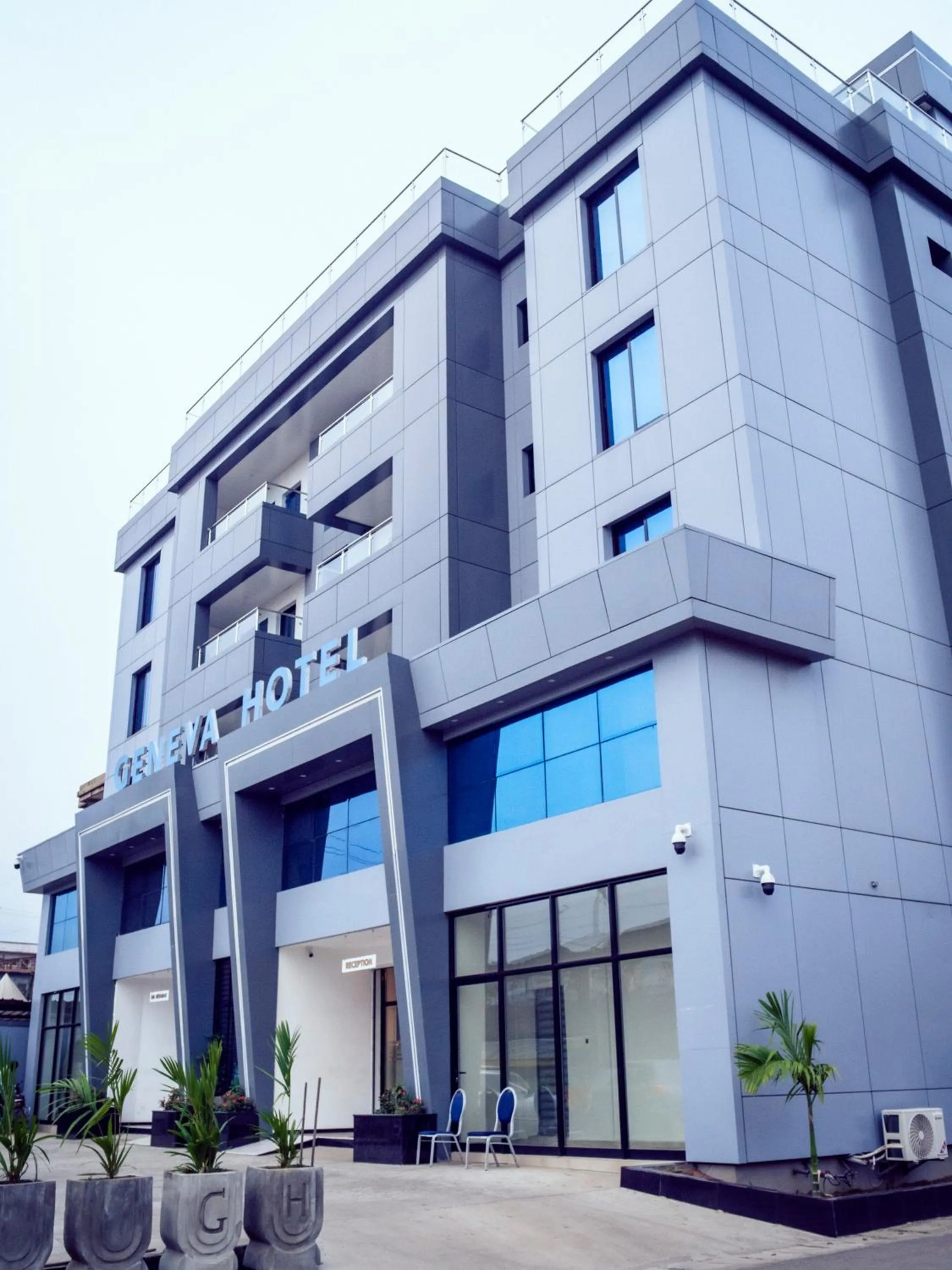 Property building in Geneva Hotel