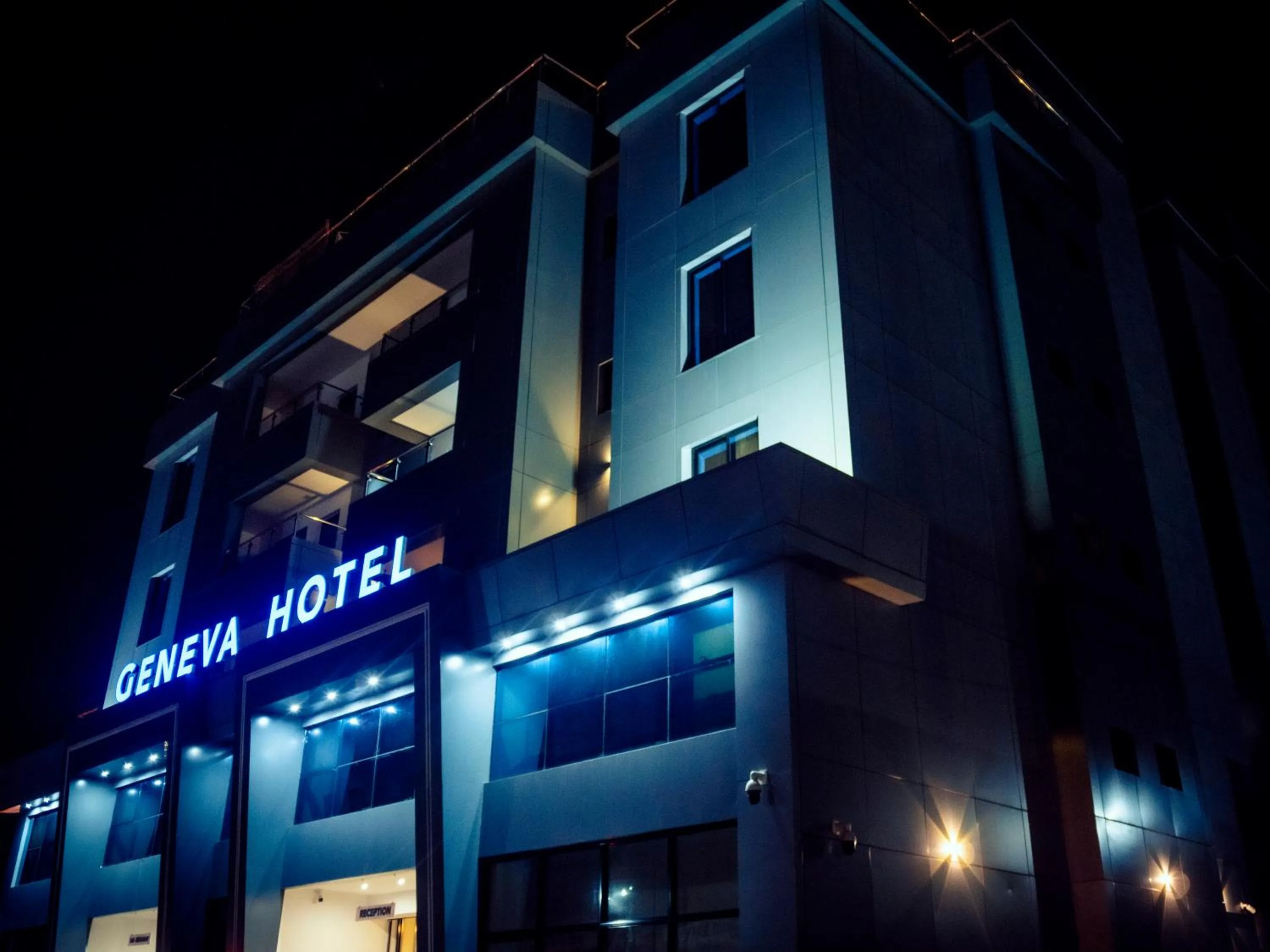 Property building in Geneva Hotel