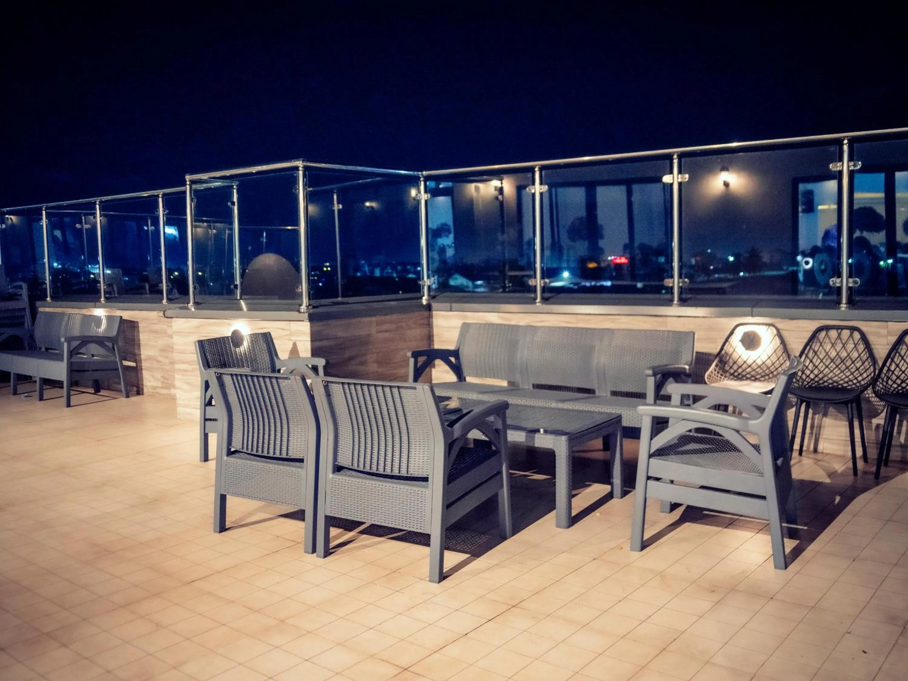 Balcony/Terrace in Geneva Hotel