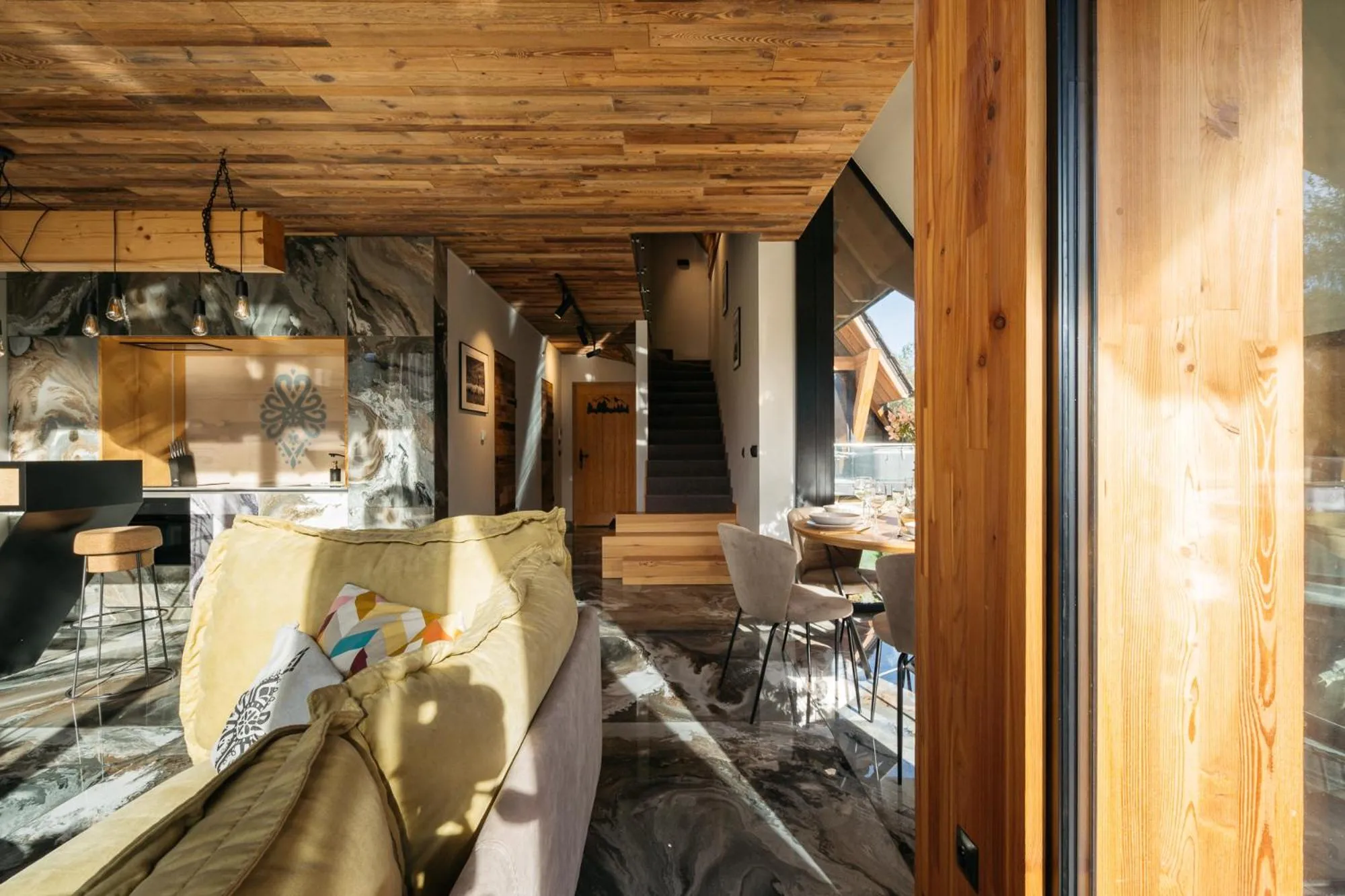 Living room in Landscape Zakopane - LoftAffair