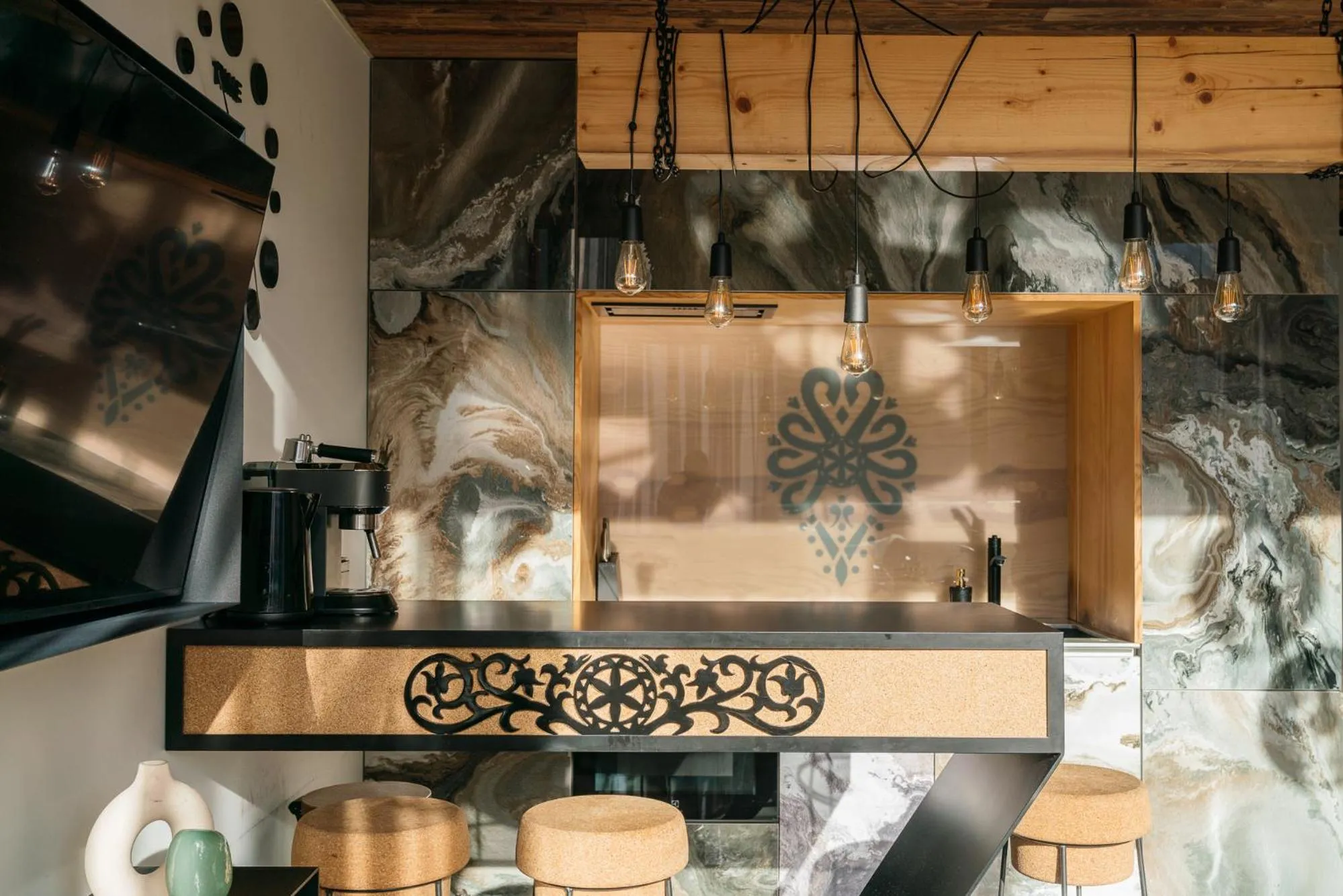 Kitchen or kitchenette in Landscape Zakopane - LoftAffair