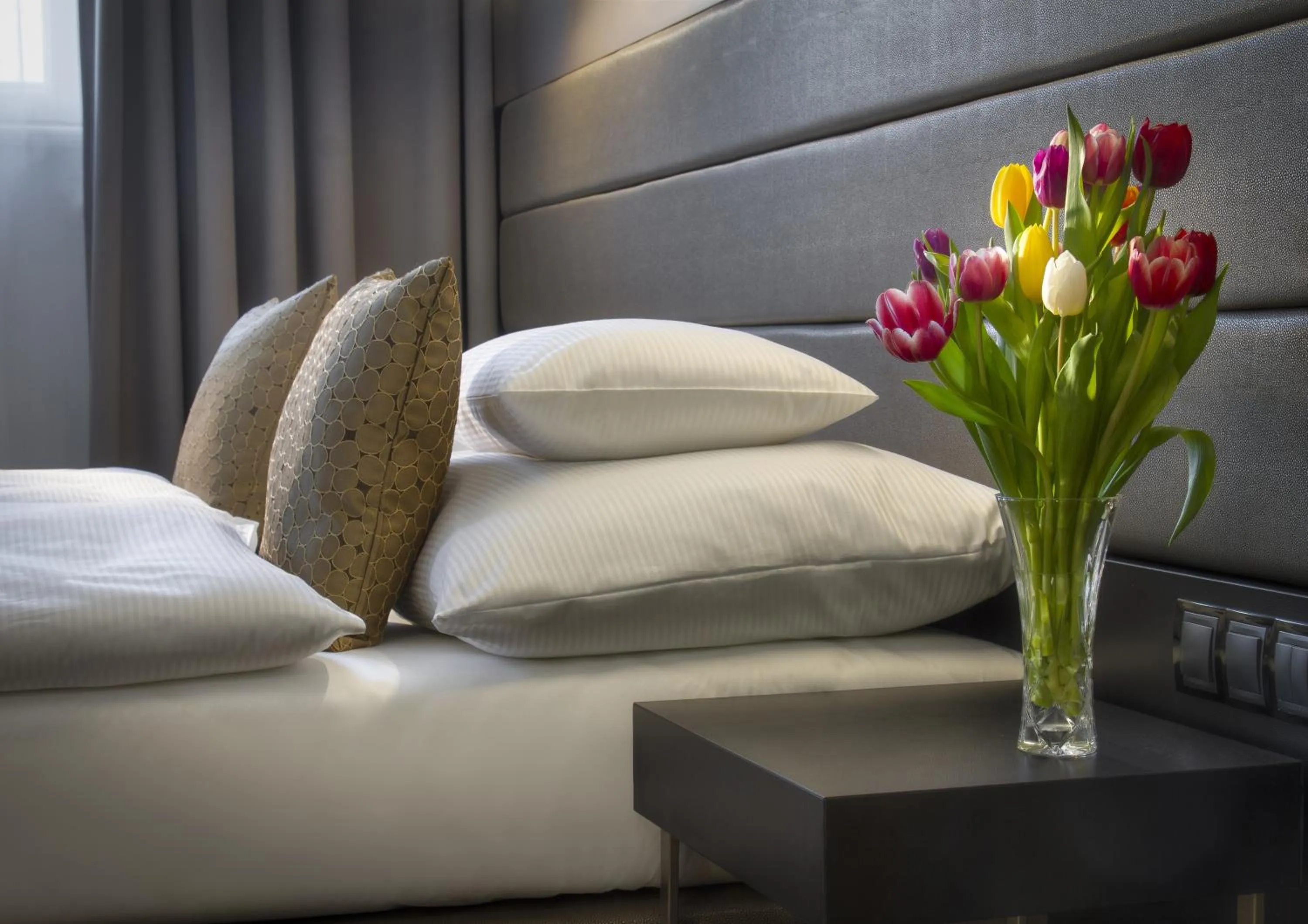 Bed in Hotel Essence