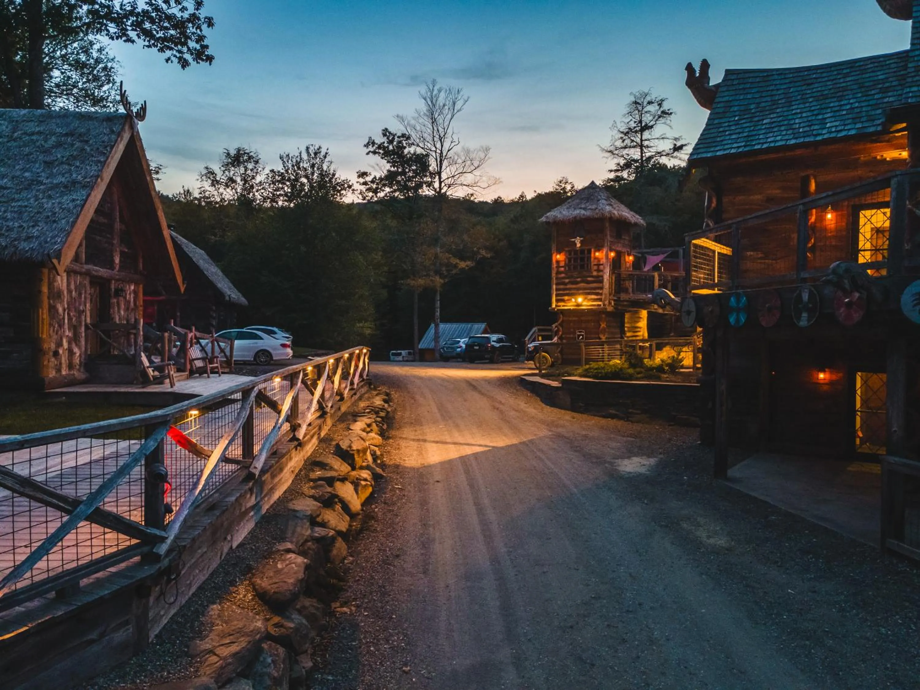 Sunset in Vikings Villages Resort