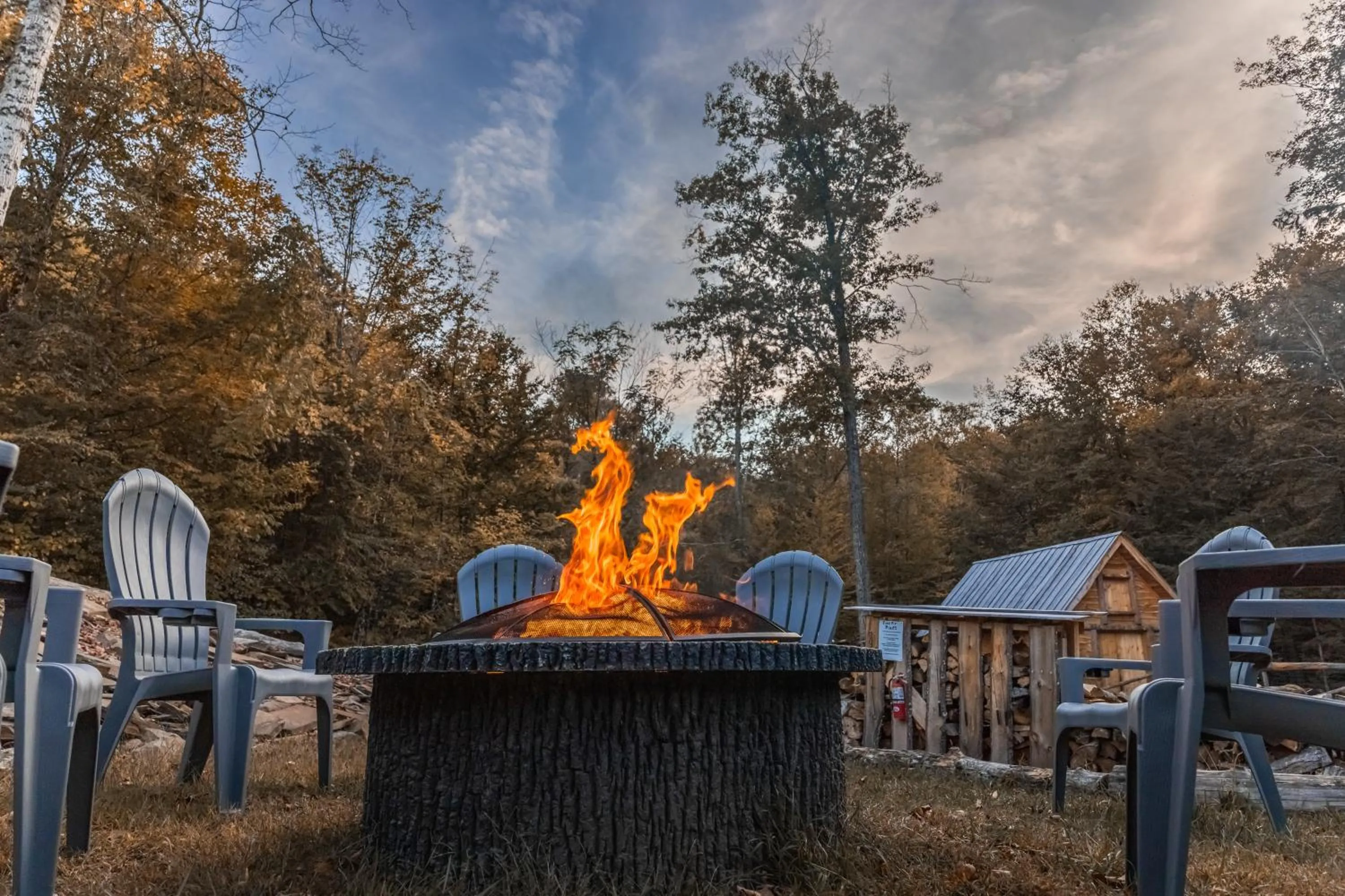 BBQ facilities in Vikings Villages Resort