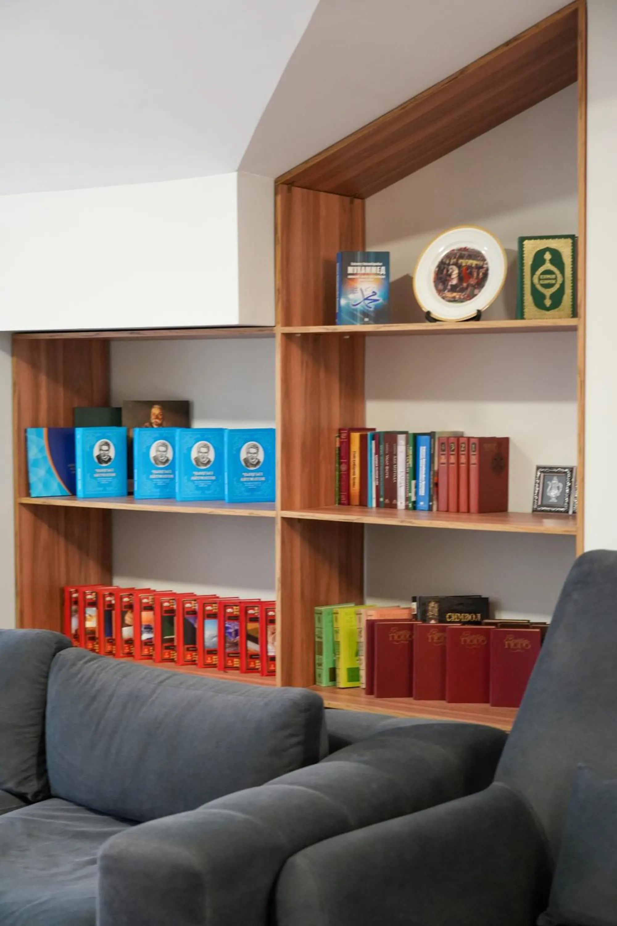 Seating area in Aisha Hotel