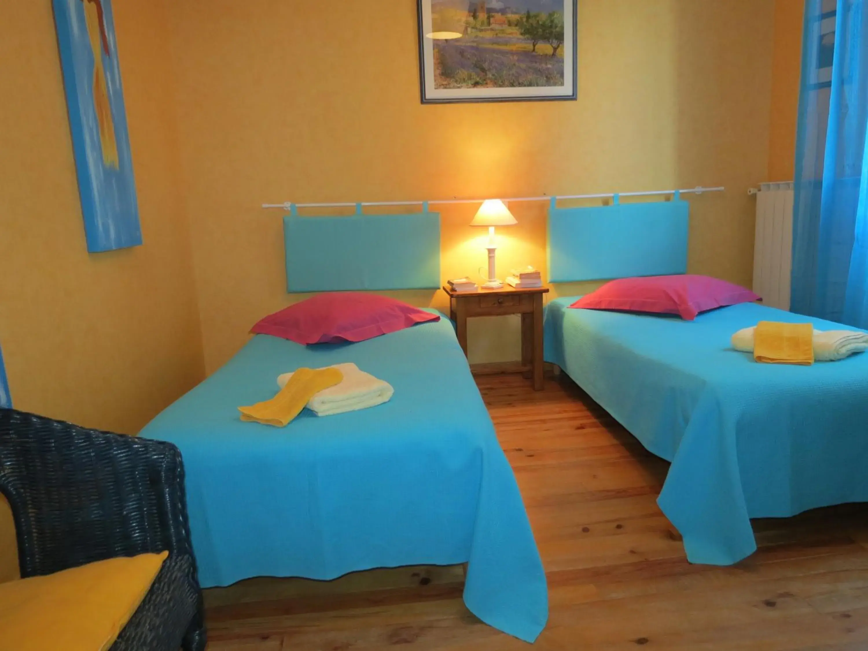 Standard Twin Room with Garden View in DOMAINE DU SIESTOU WINE RESORT & spa Standard Twin Room with Garden View in DOMAINE DU SIESTOU WINE RESORT & spa
