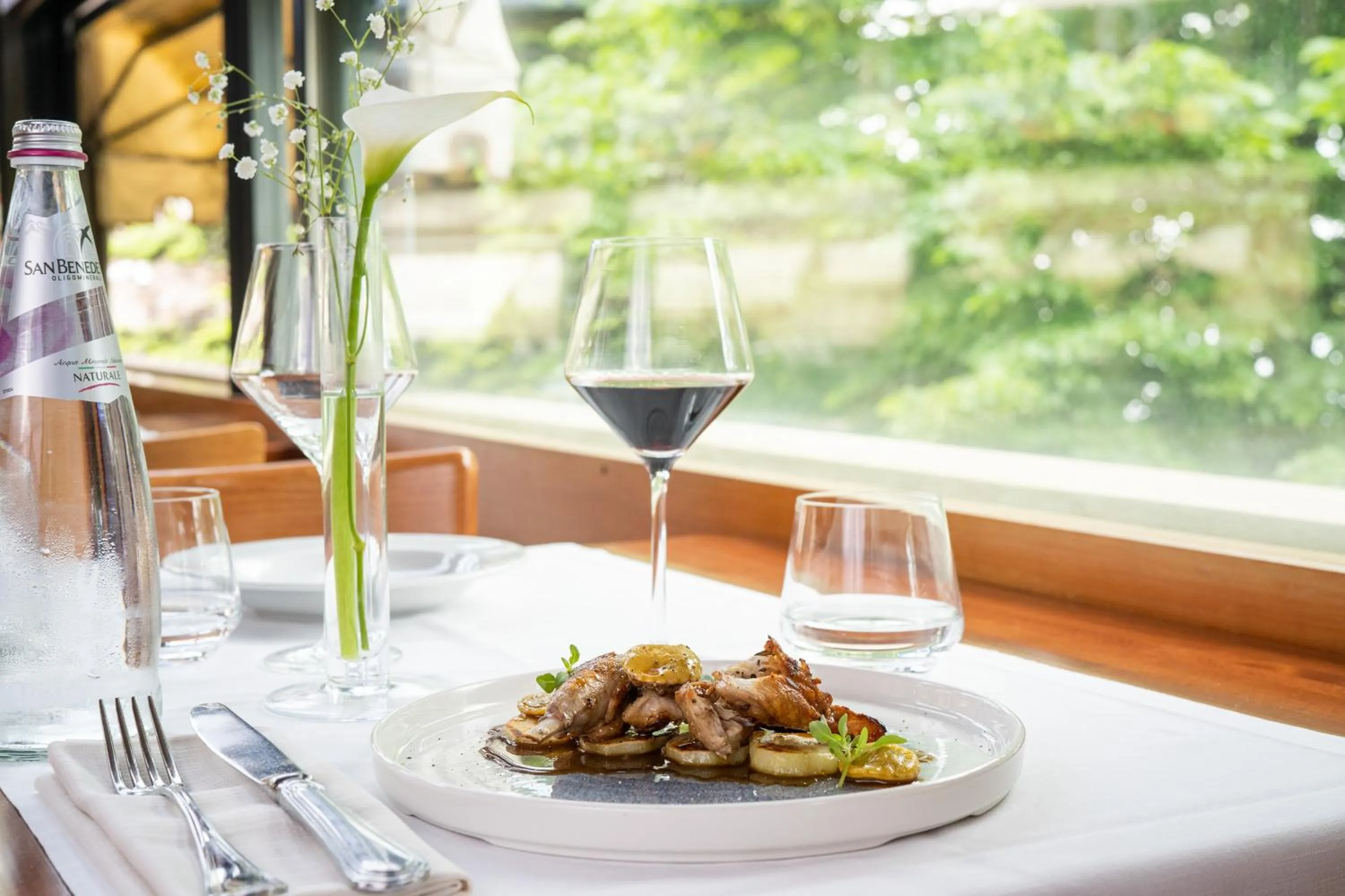 Food and drinks in Hotel Cesare