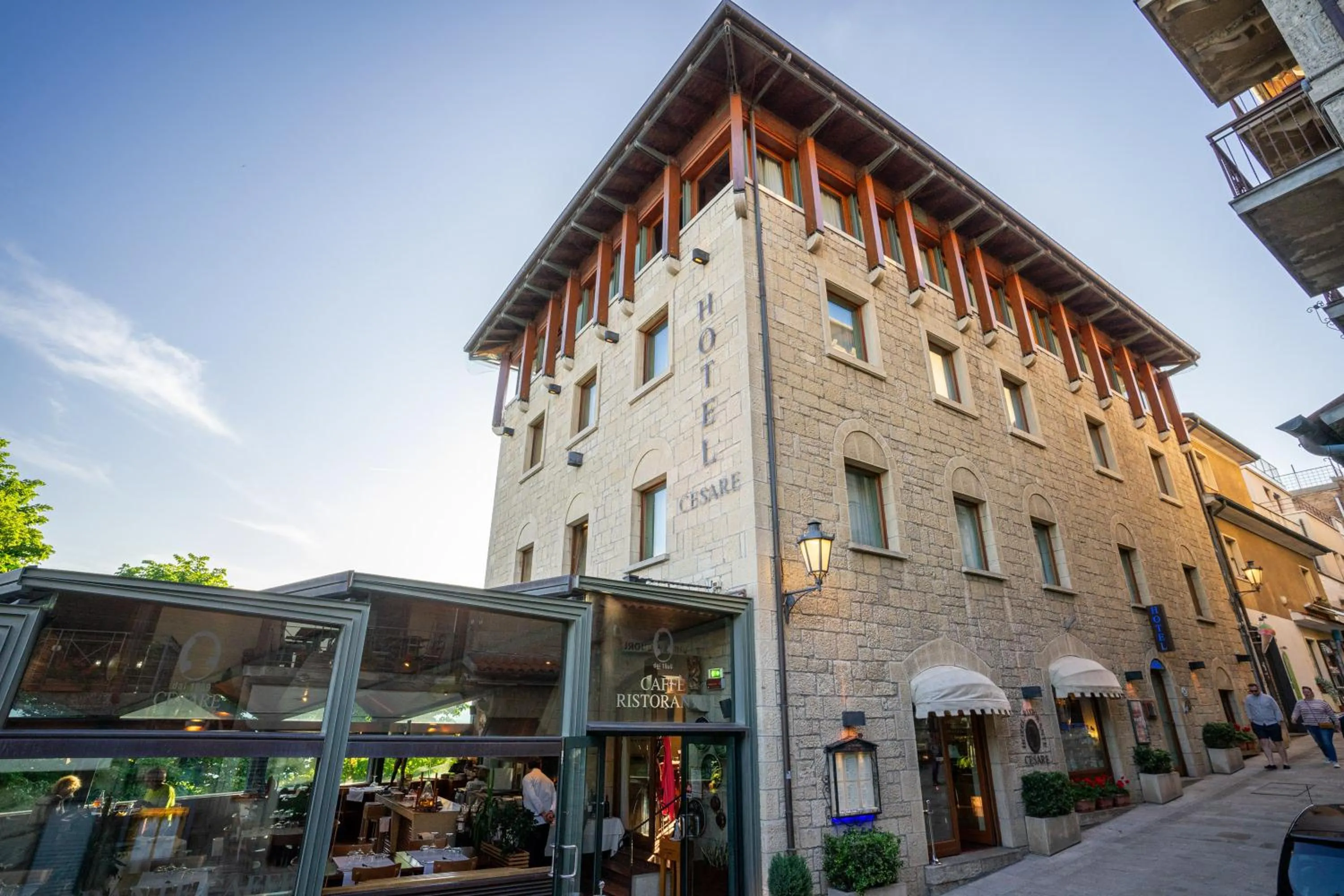 Property building in Hotel Cesare