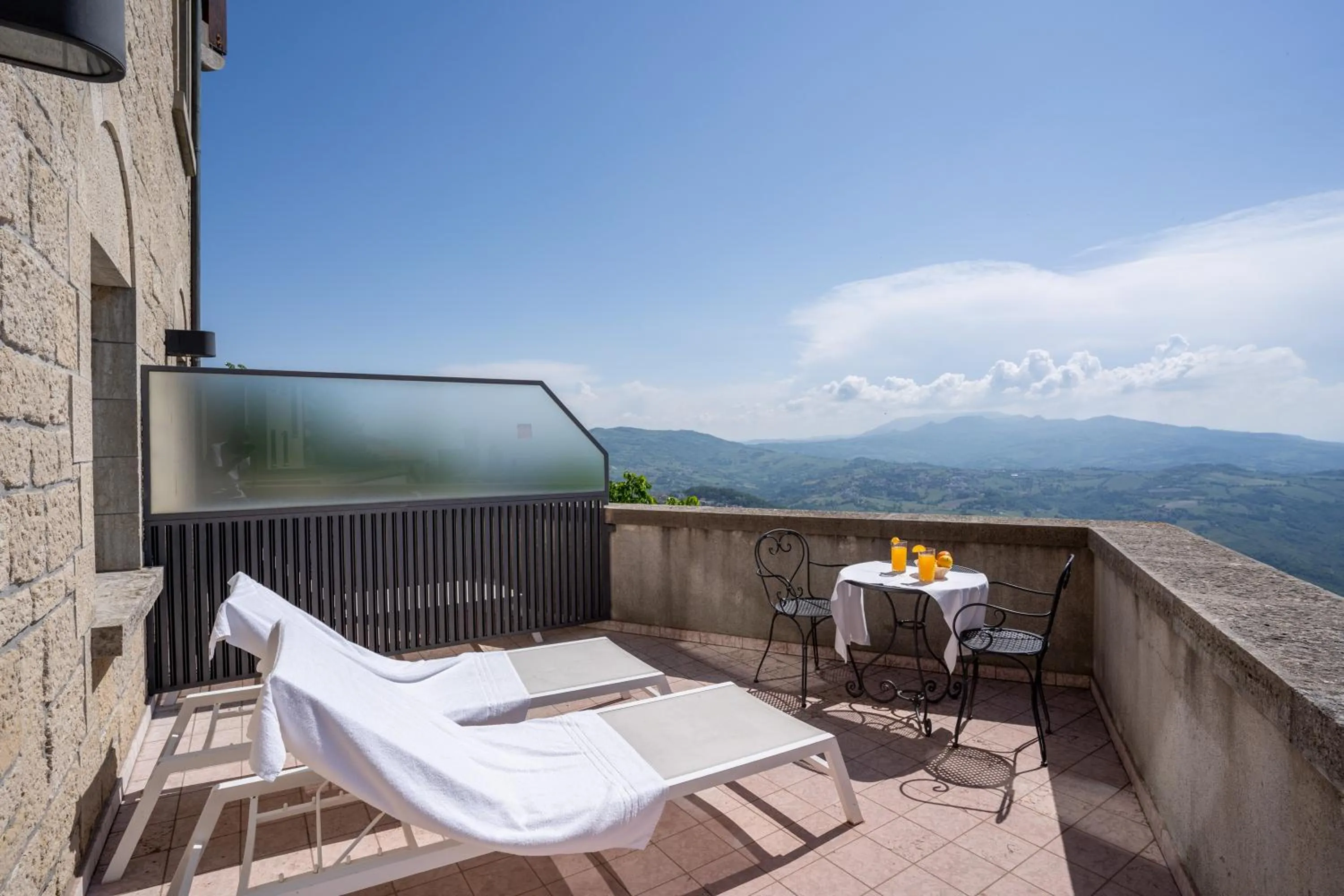 Balcony/Terrace in Hotel Cesare