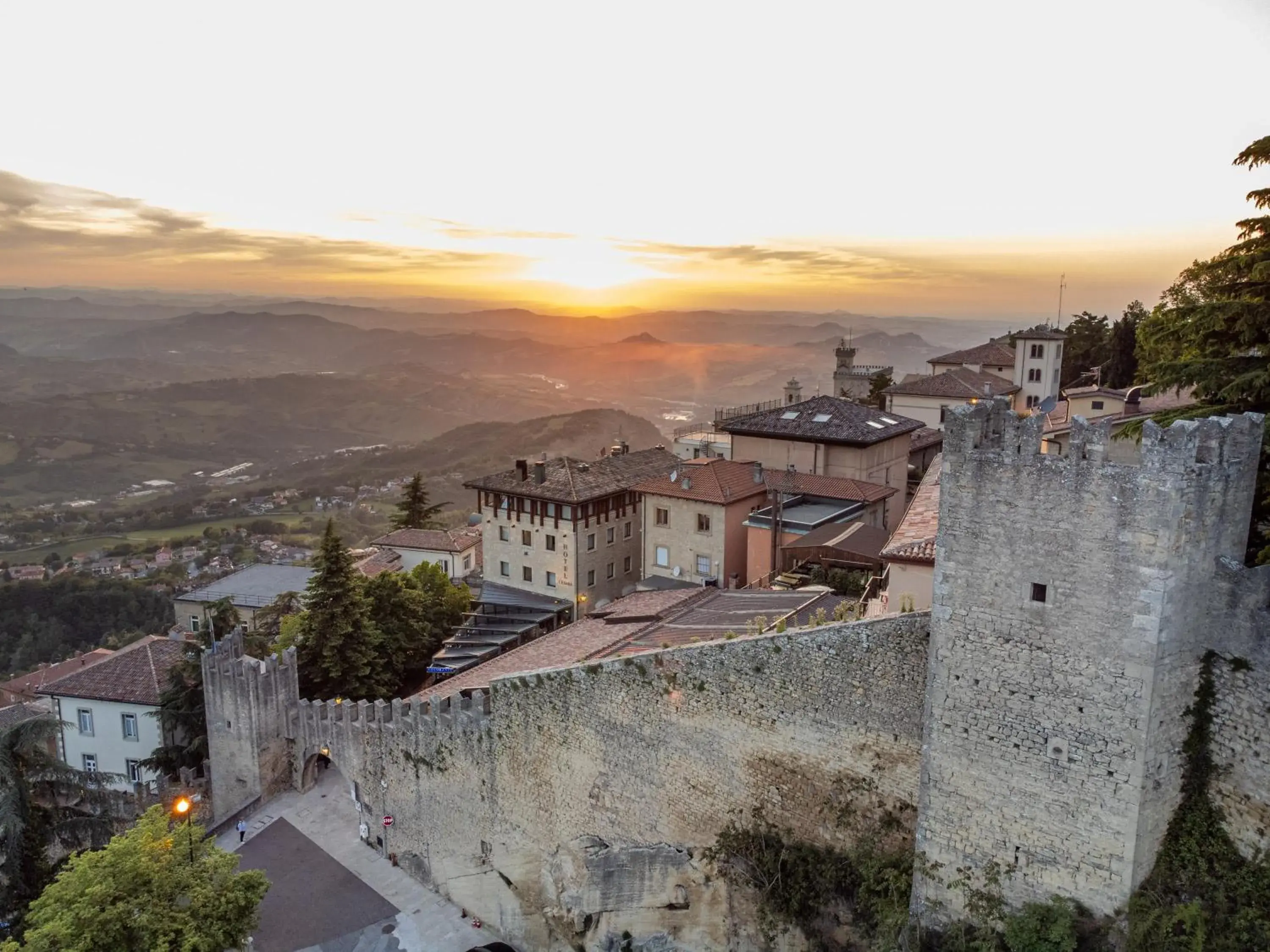 Bird's eye view in Hotel Cesare Bird's eye view in Hotel Cesare
