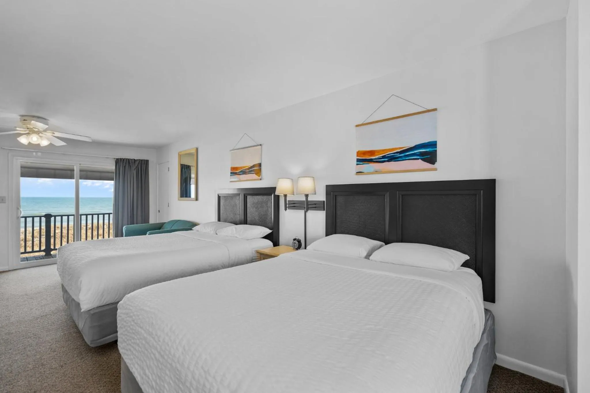 Bed in The Beach House