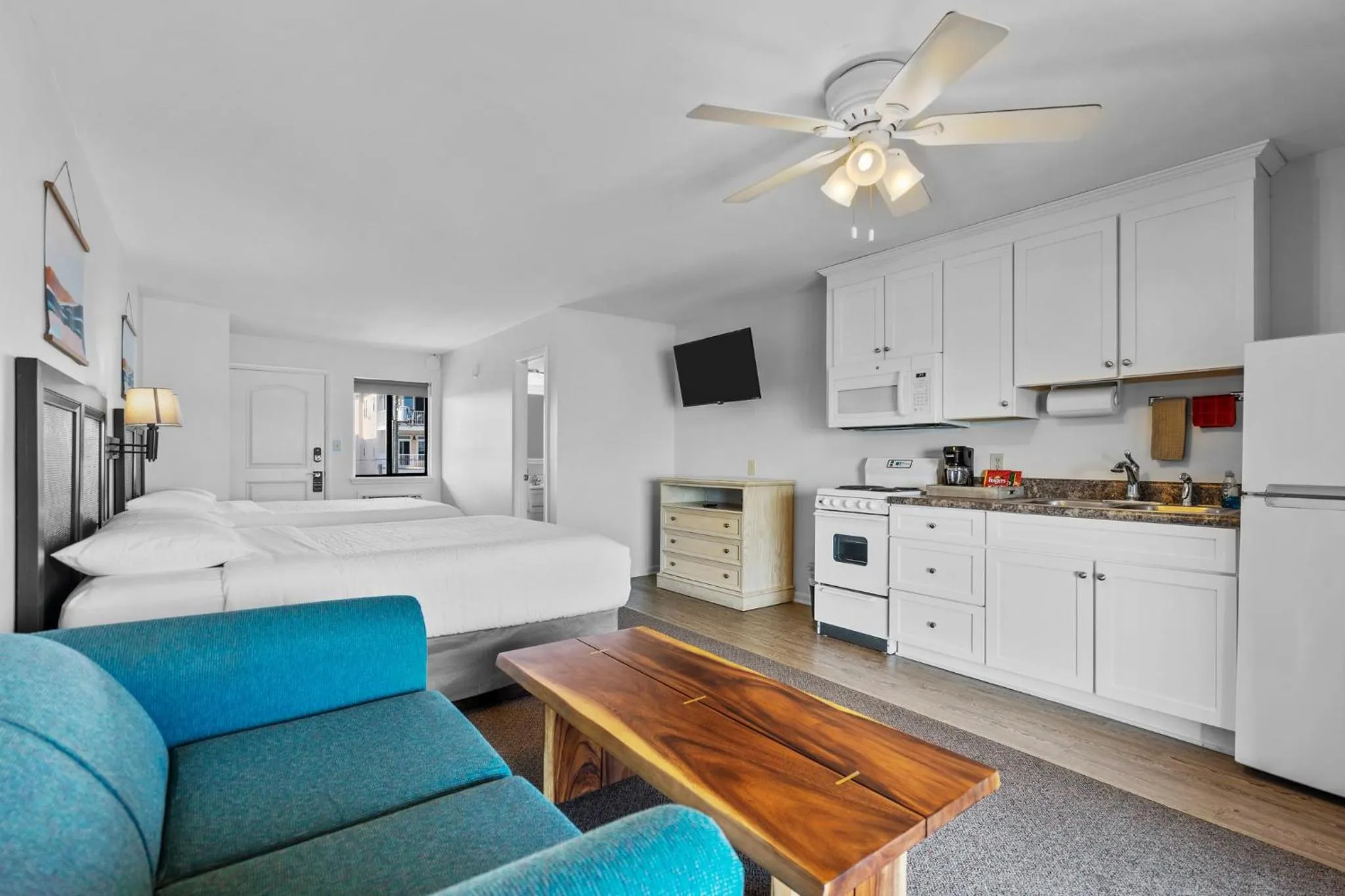 Bed in The Beach House