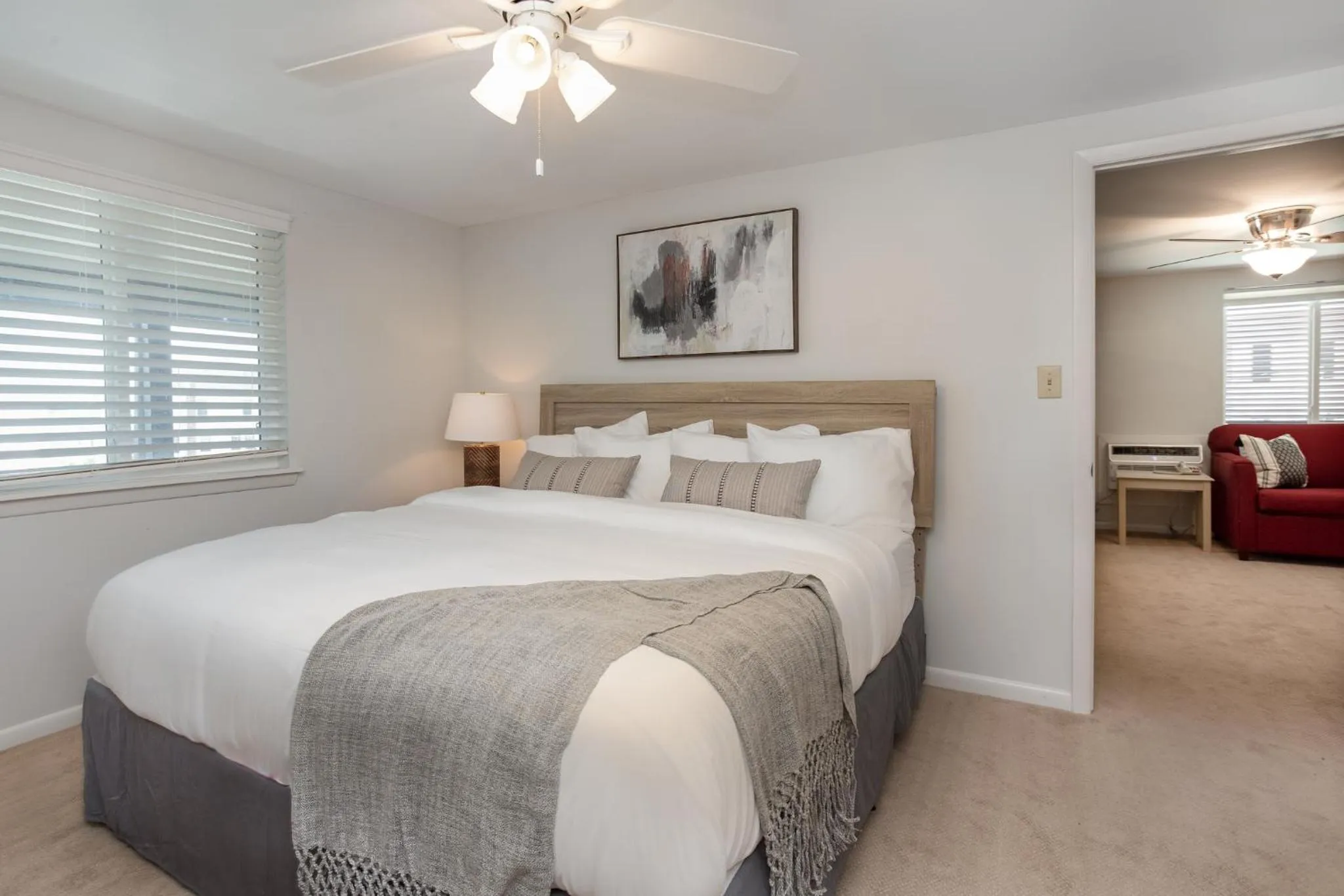 Bed in The Beach House