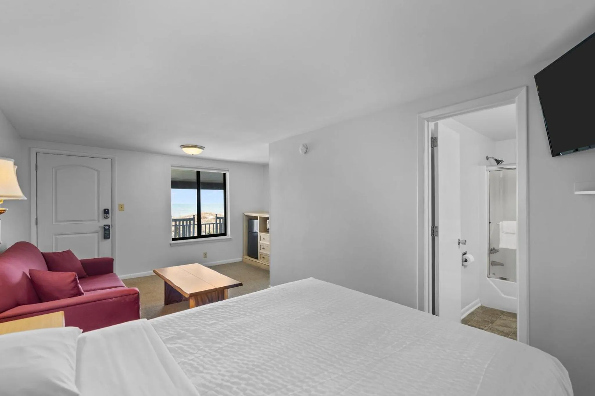 Bed in The Beach House