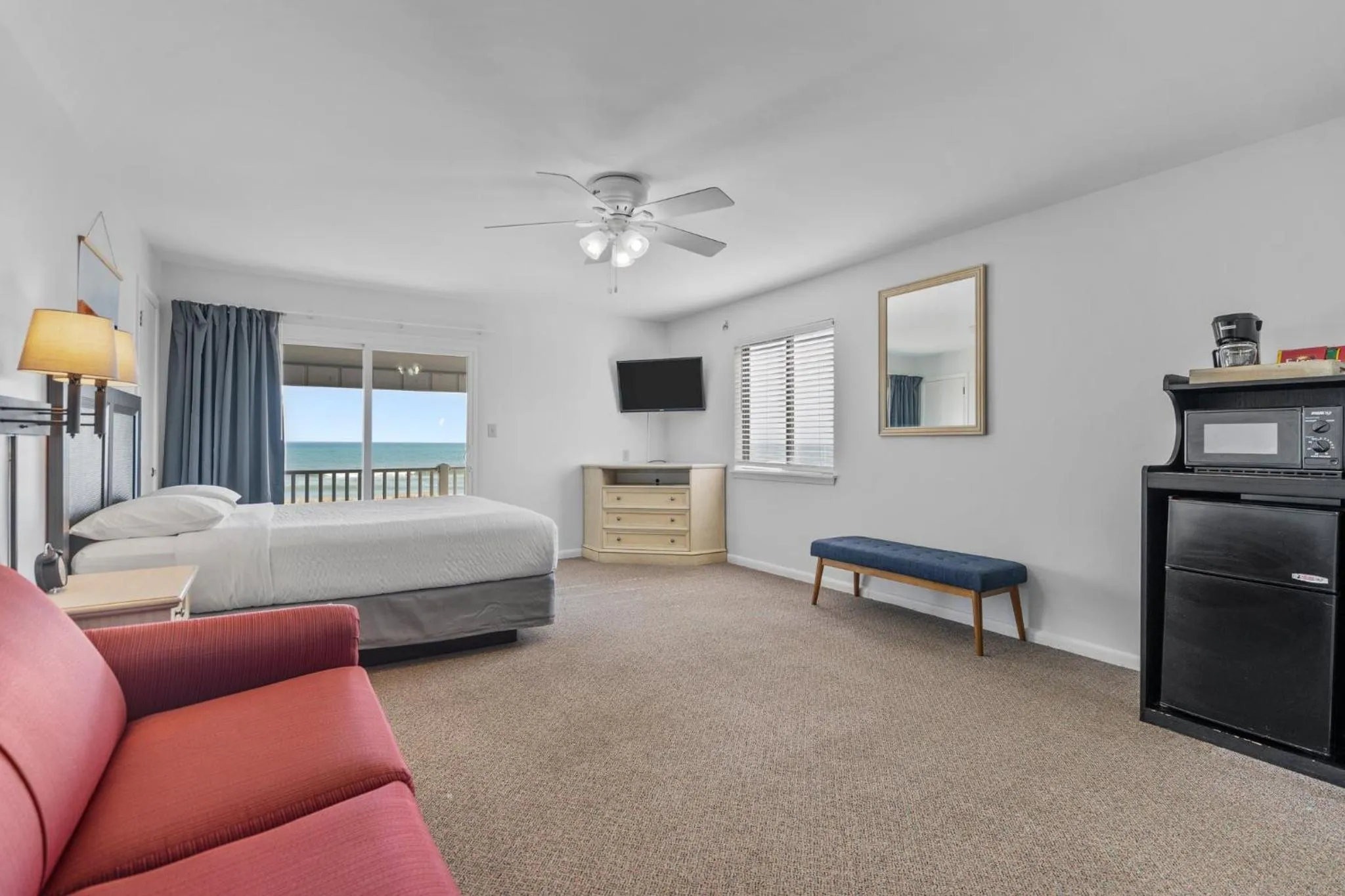 Bed in The Beach House