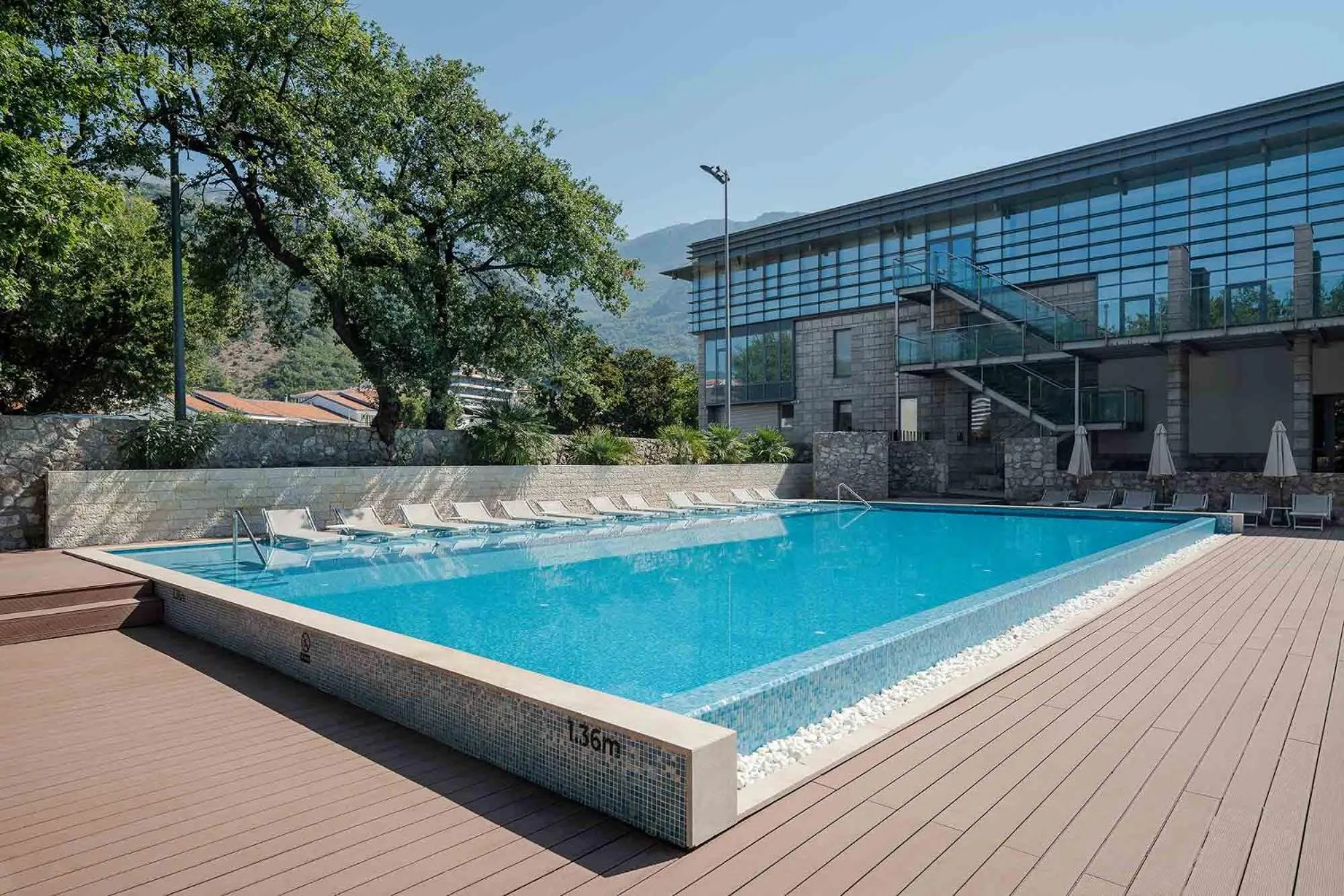 Swimming pool in Eurostars Queen of Montenegro