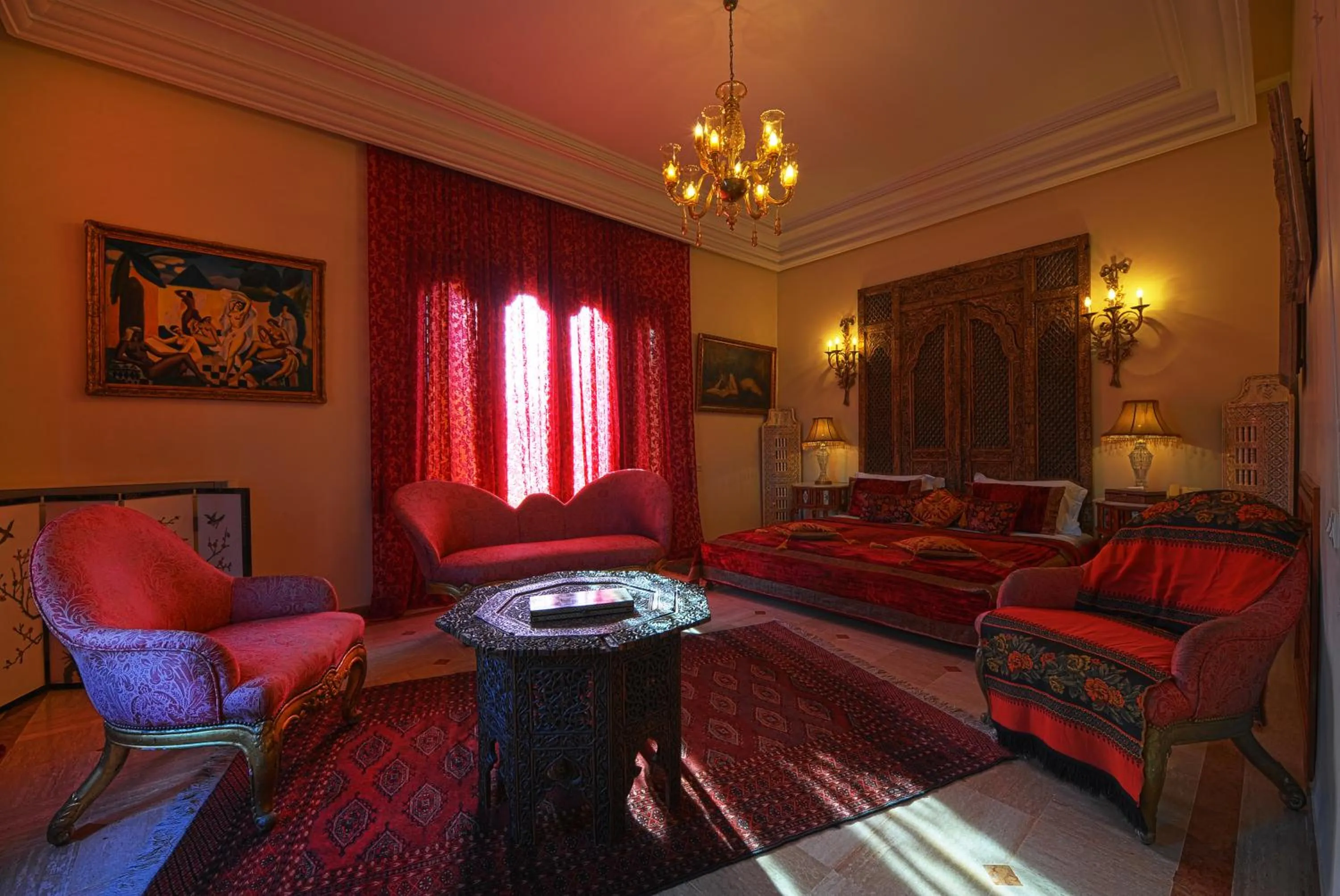 Bedroom in Palais Mehdi