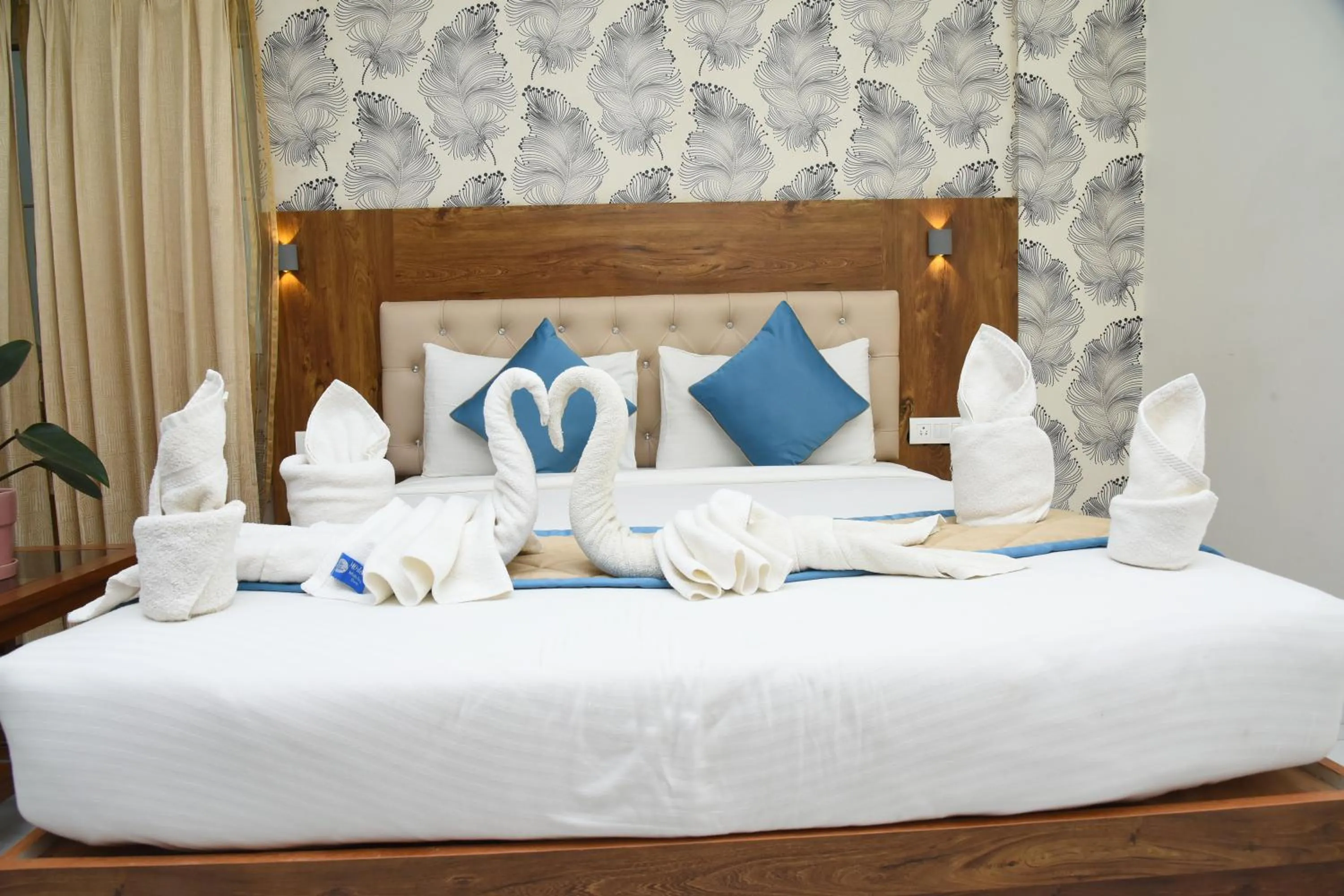 Photo of the whole room, Bed in Spectra Hotel Bangalore Airport