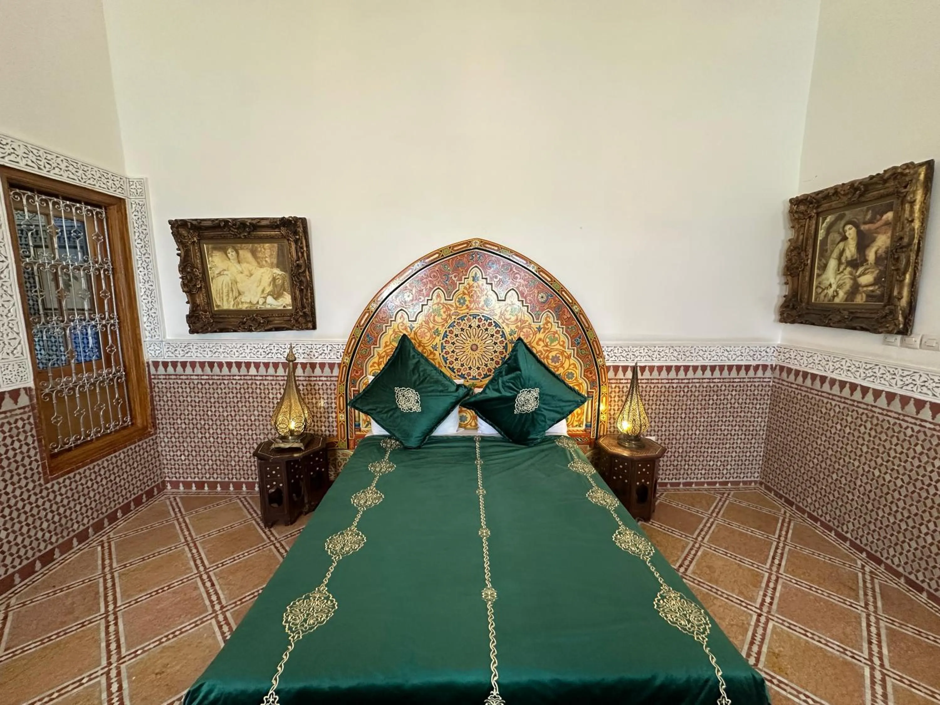 Bed in Riad Damia Suite & Spa