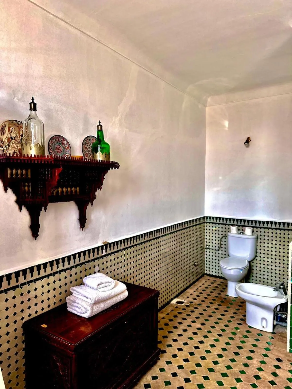 Toilet in Riad Damia Suite & Spa