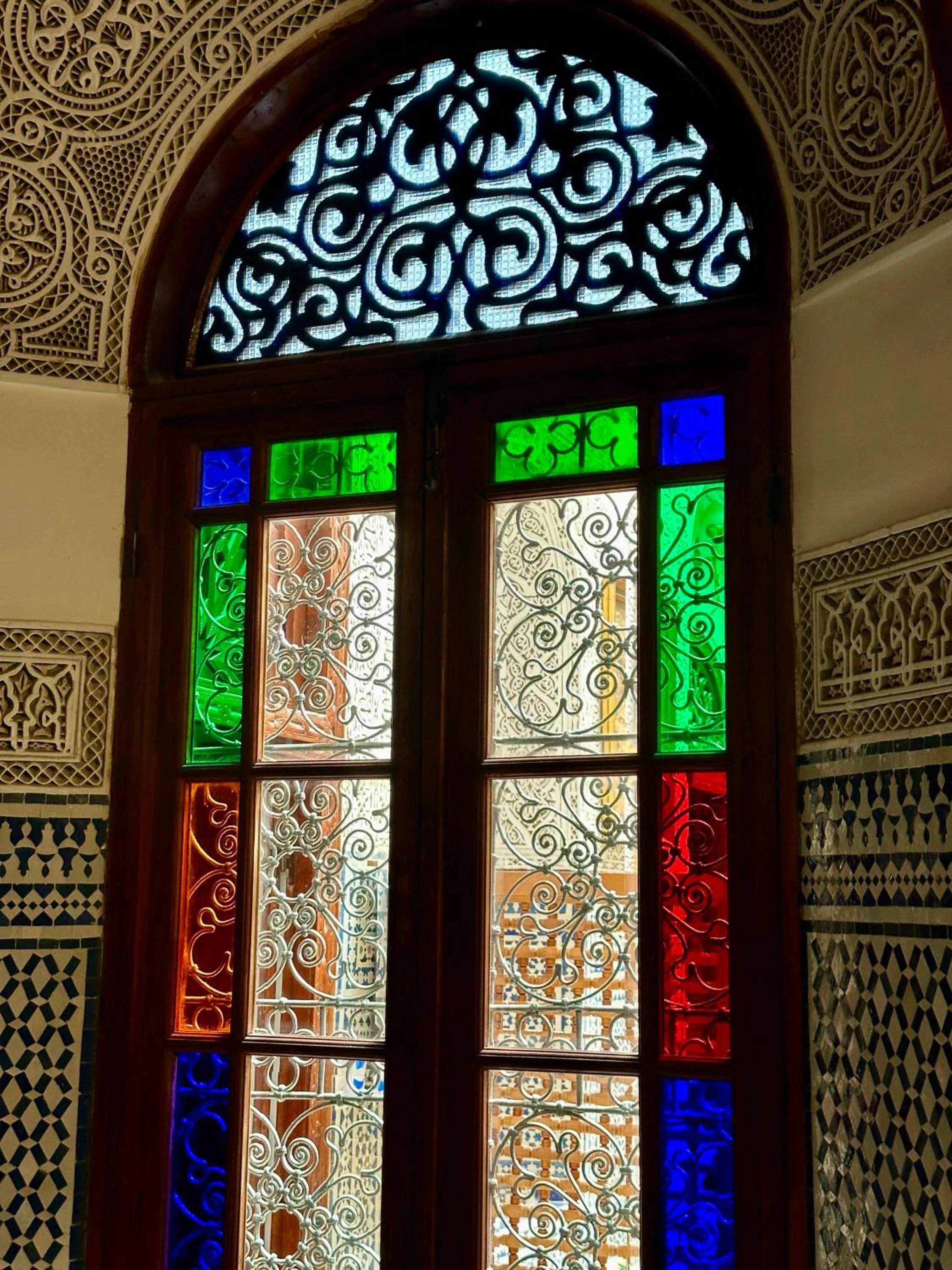 Decorative detail in Riad Damia Suite & Spa