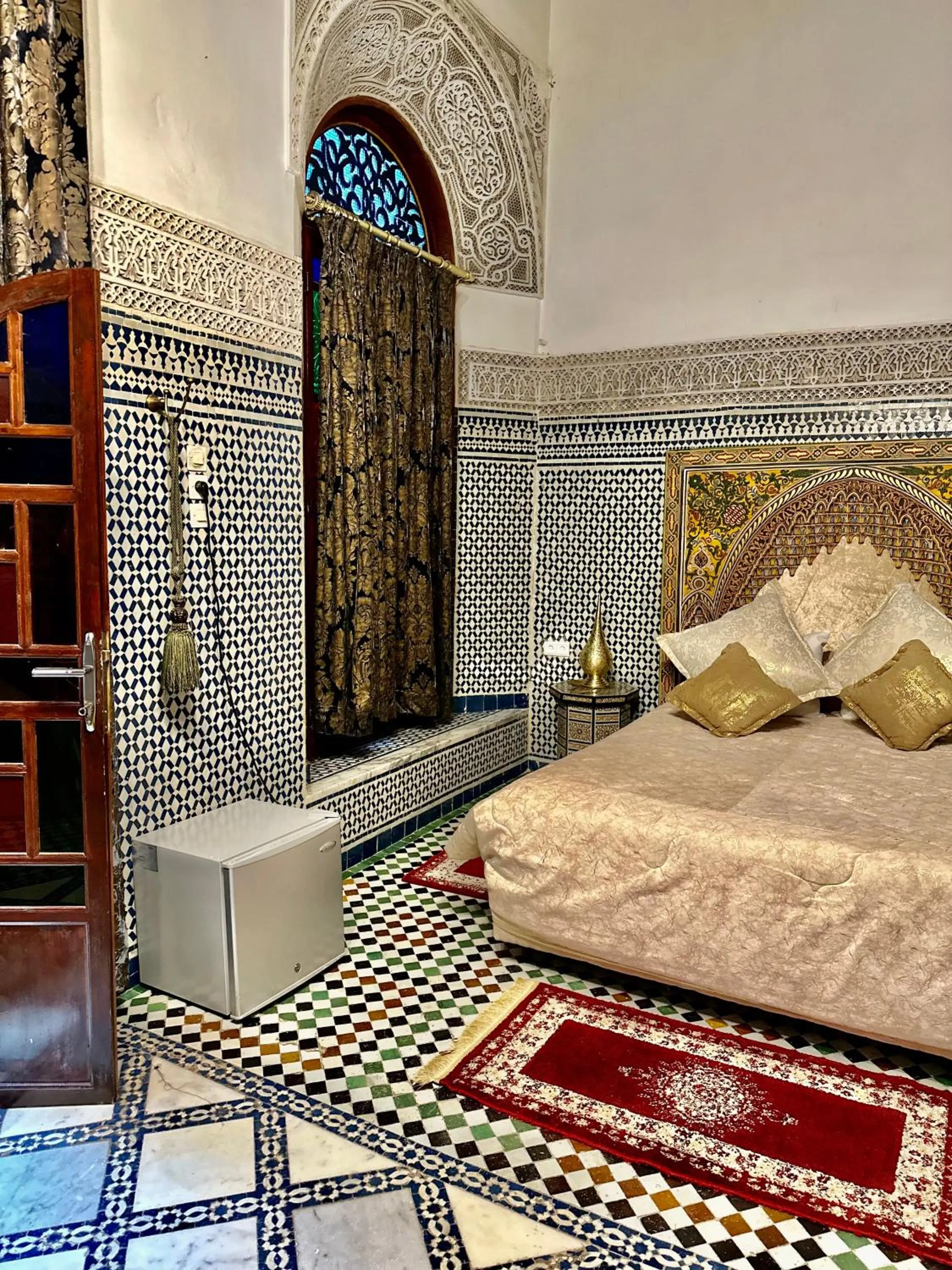 Bed in Riad Damia Suite & Spa