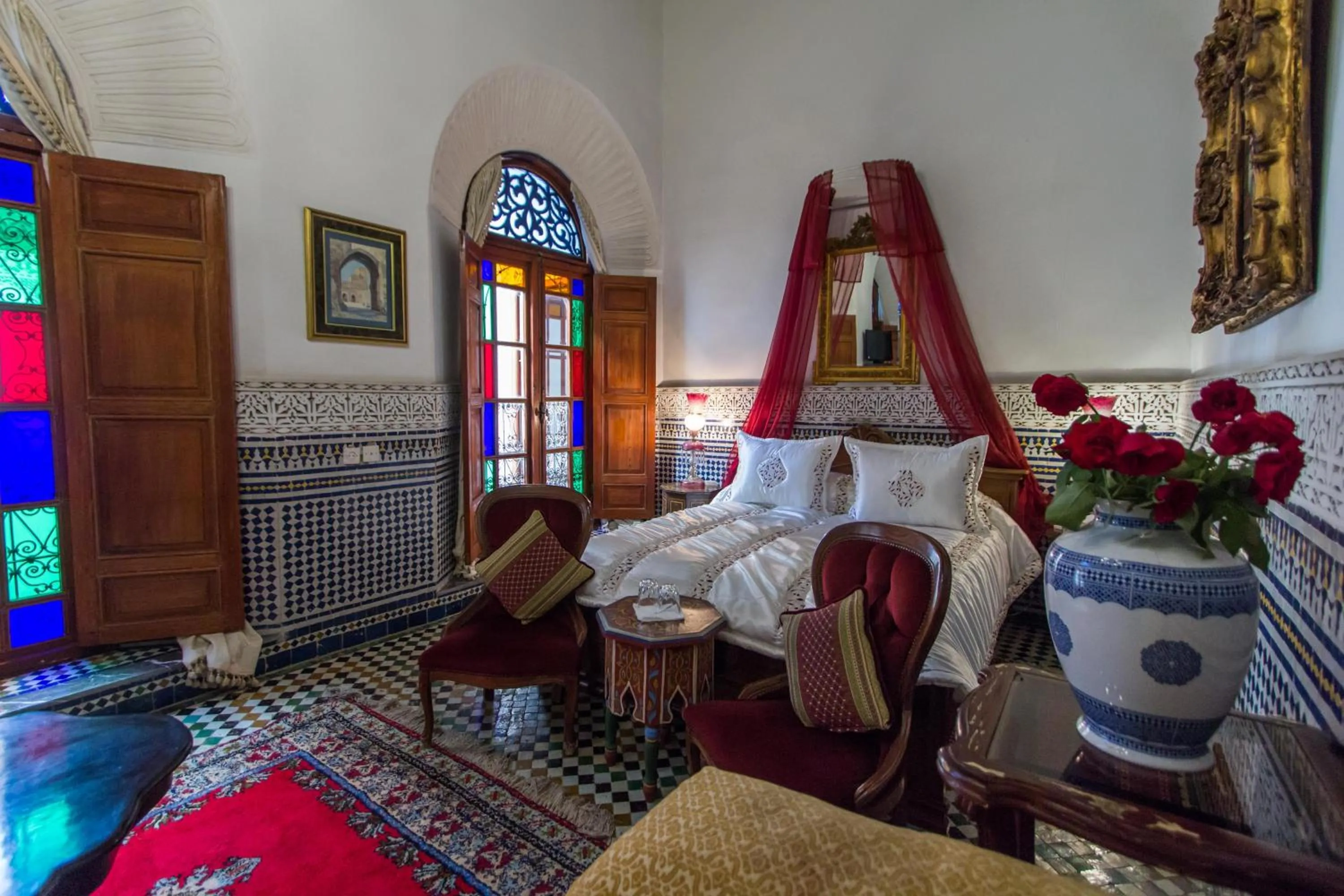 Photo of the whole room, Bed in Riad Damia Suite & Spa