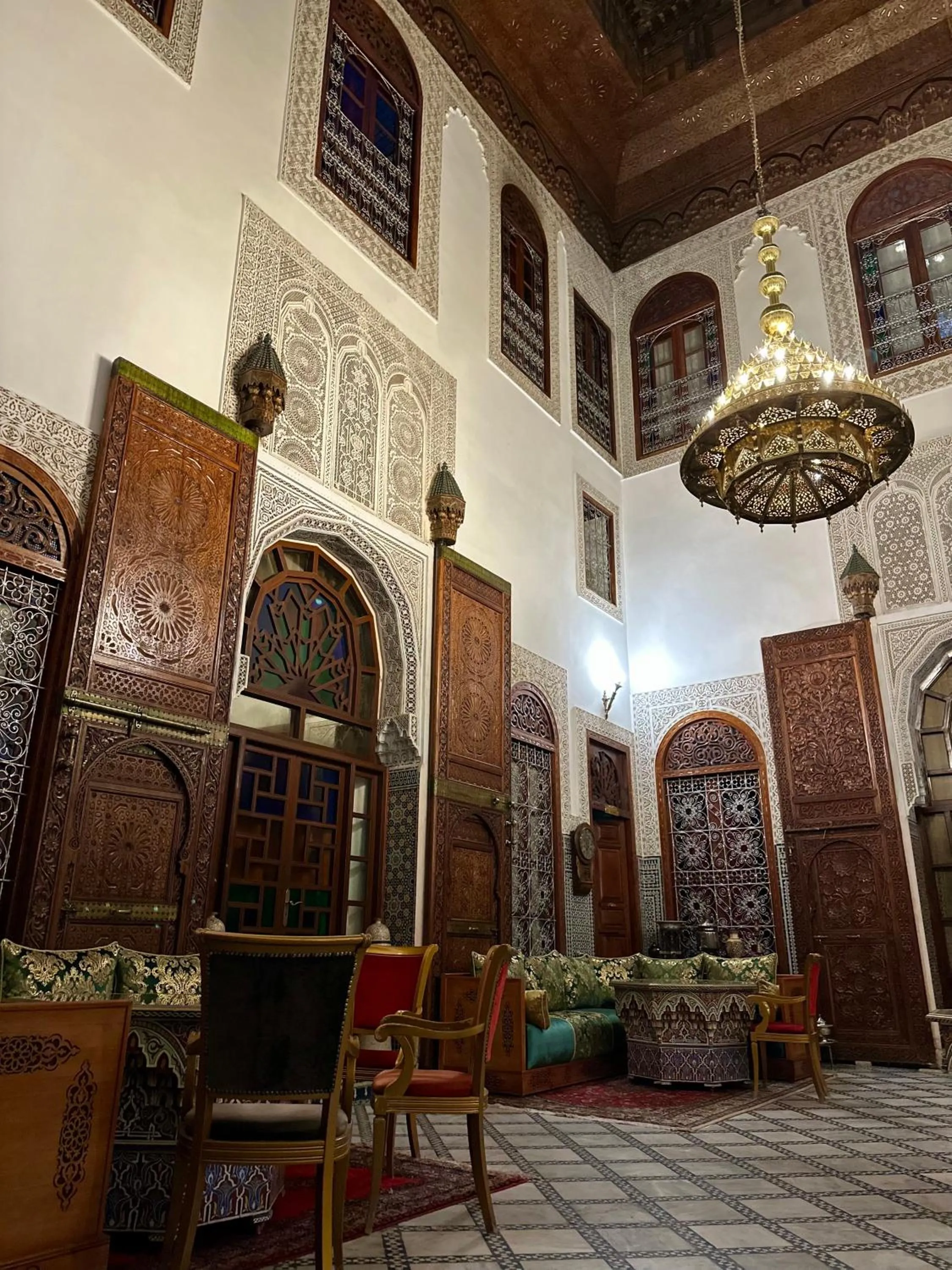 Living room in Riad Damia Suite & Spa