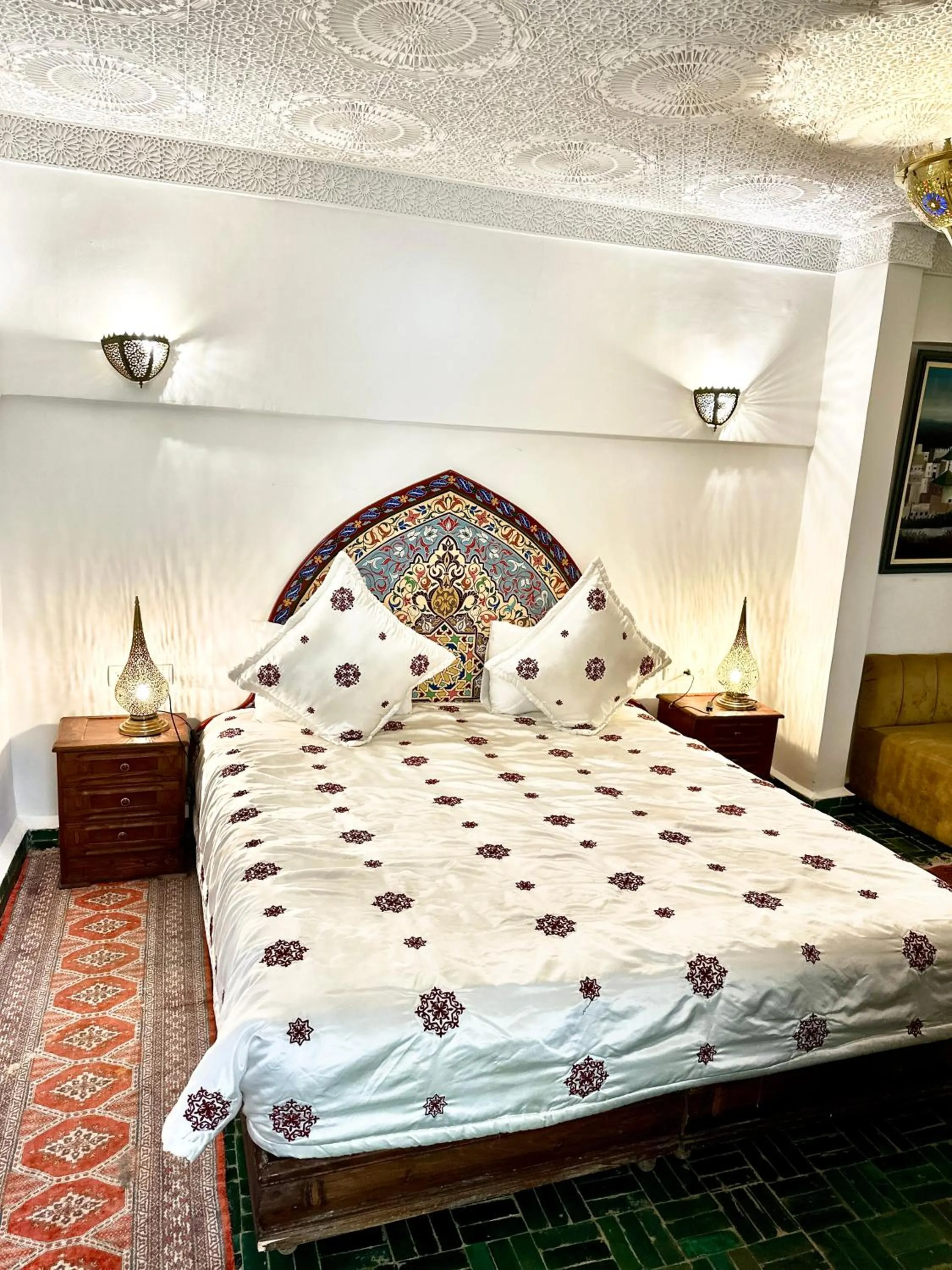 Bedroom, Bed in Riad Damia Suite & Spa