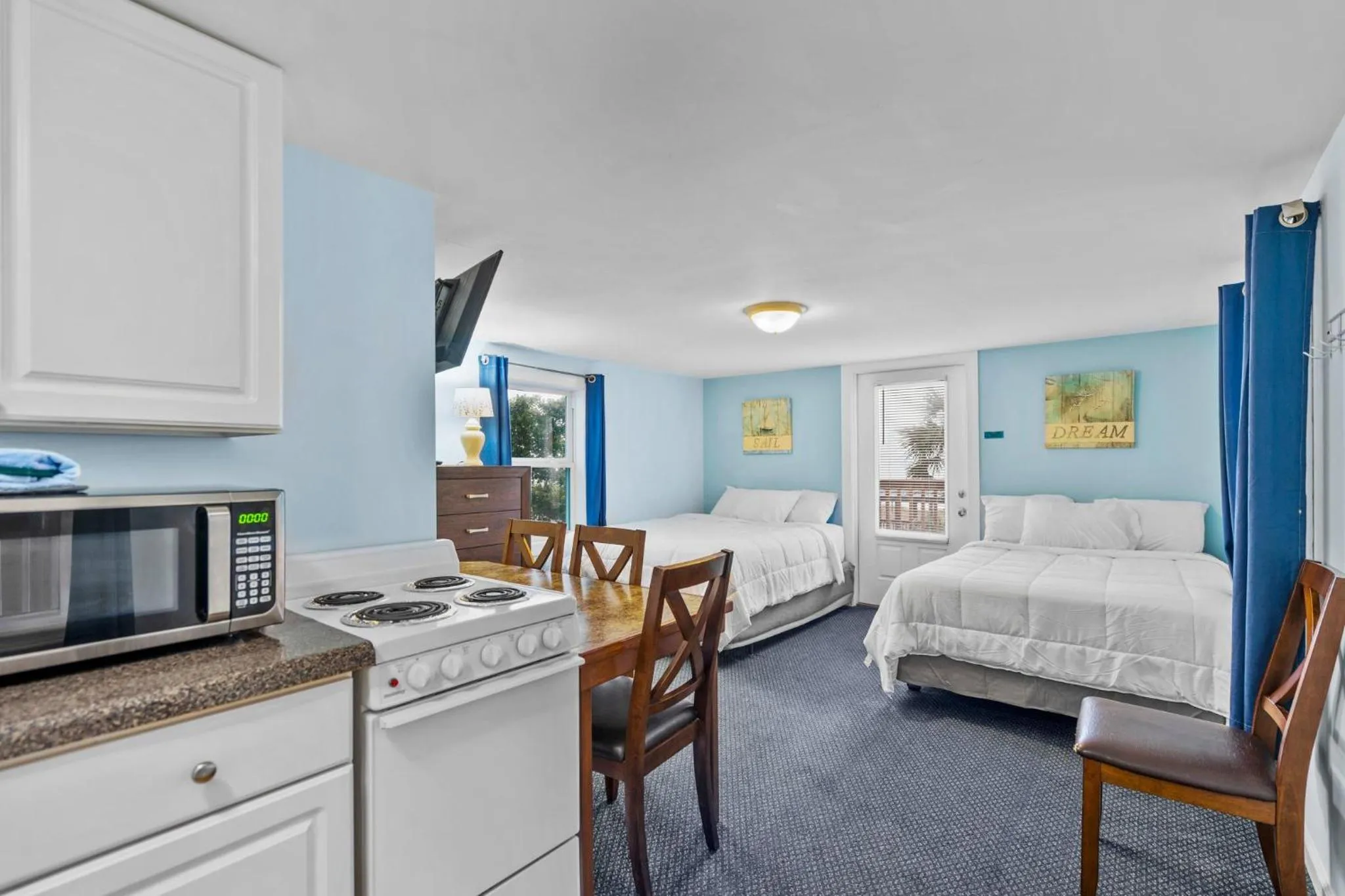 Bed in The Sand Dunes