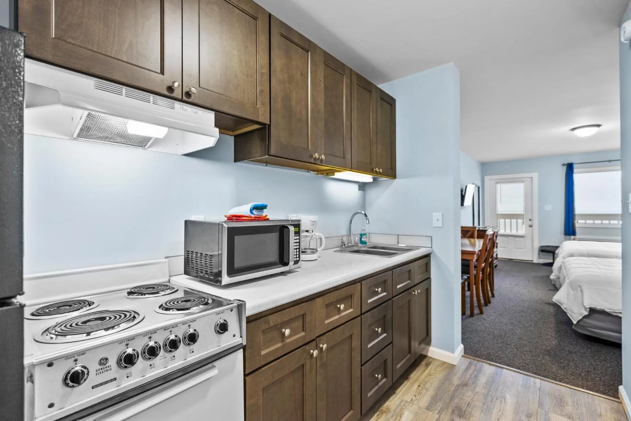 Kitchen or kitchenette, Bed in The Sand Dunes