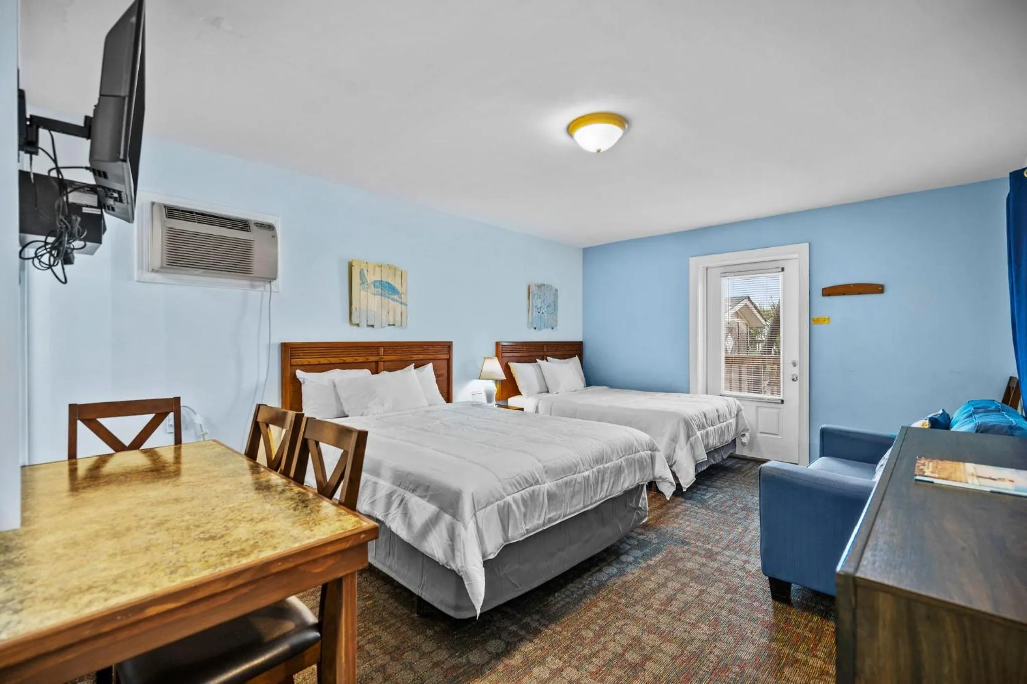 Bed in The Sand Dunes