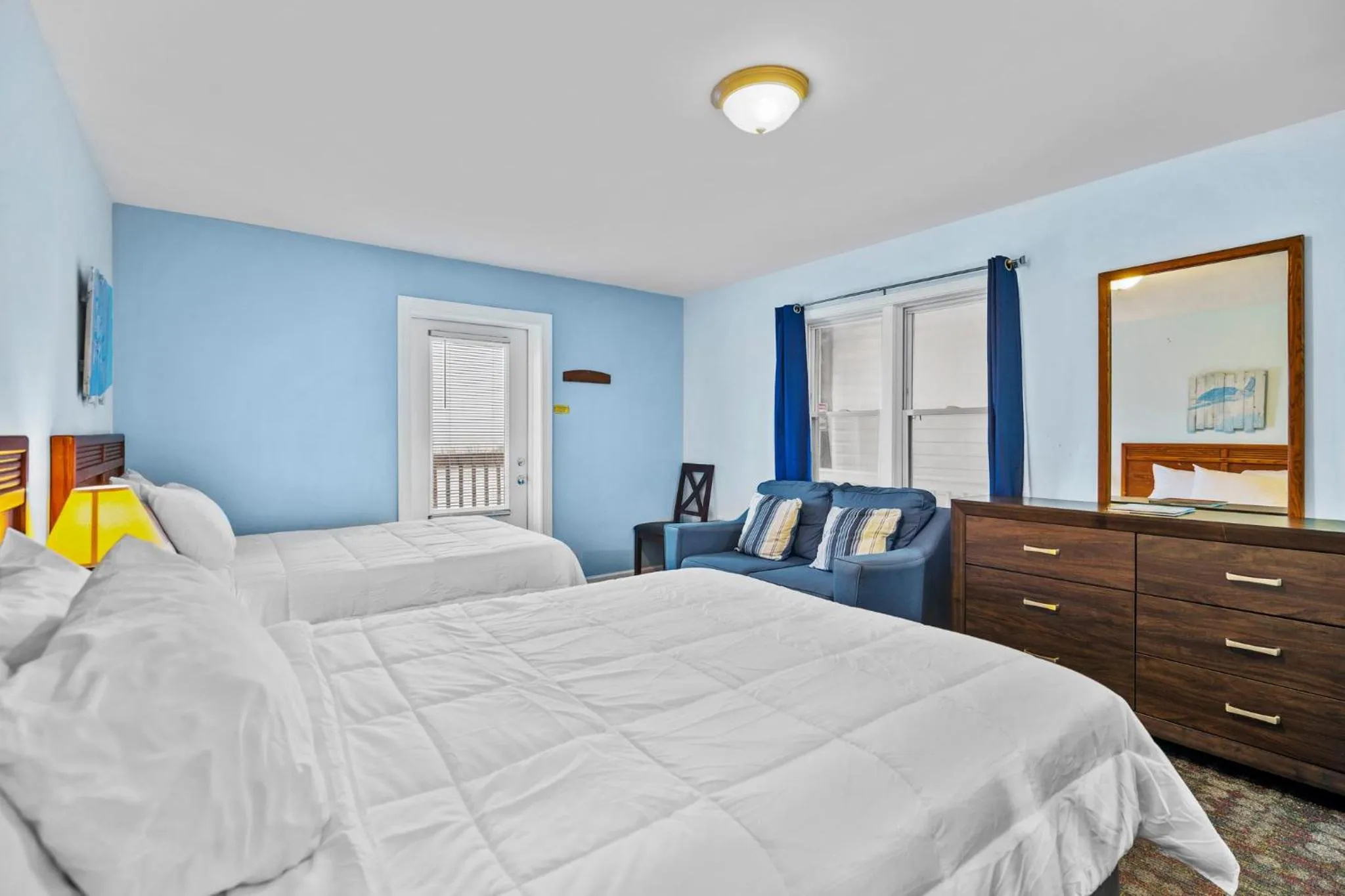 Bed in The Sand Dunes