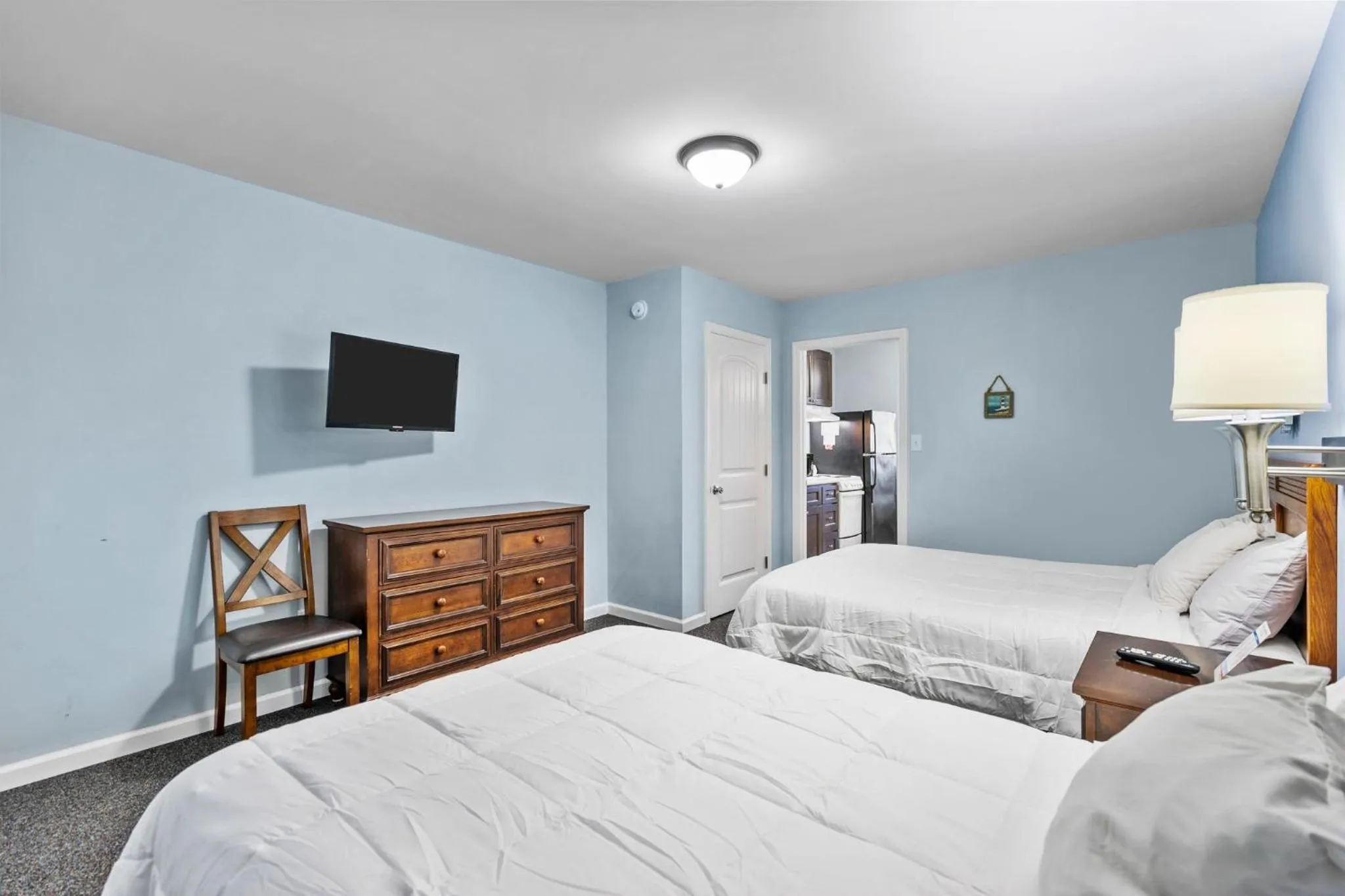 Bed in The Sand Dunes