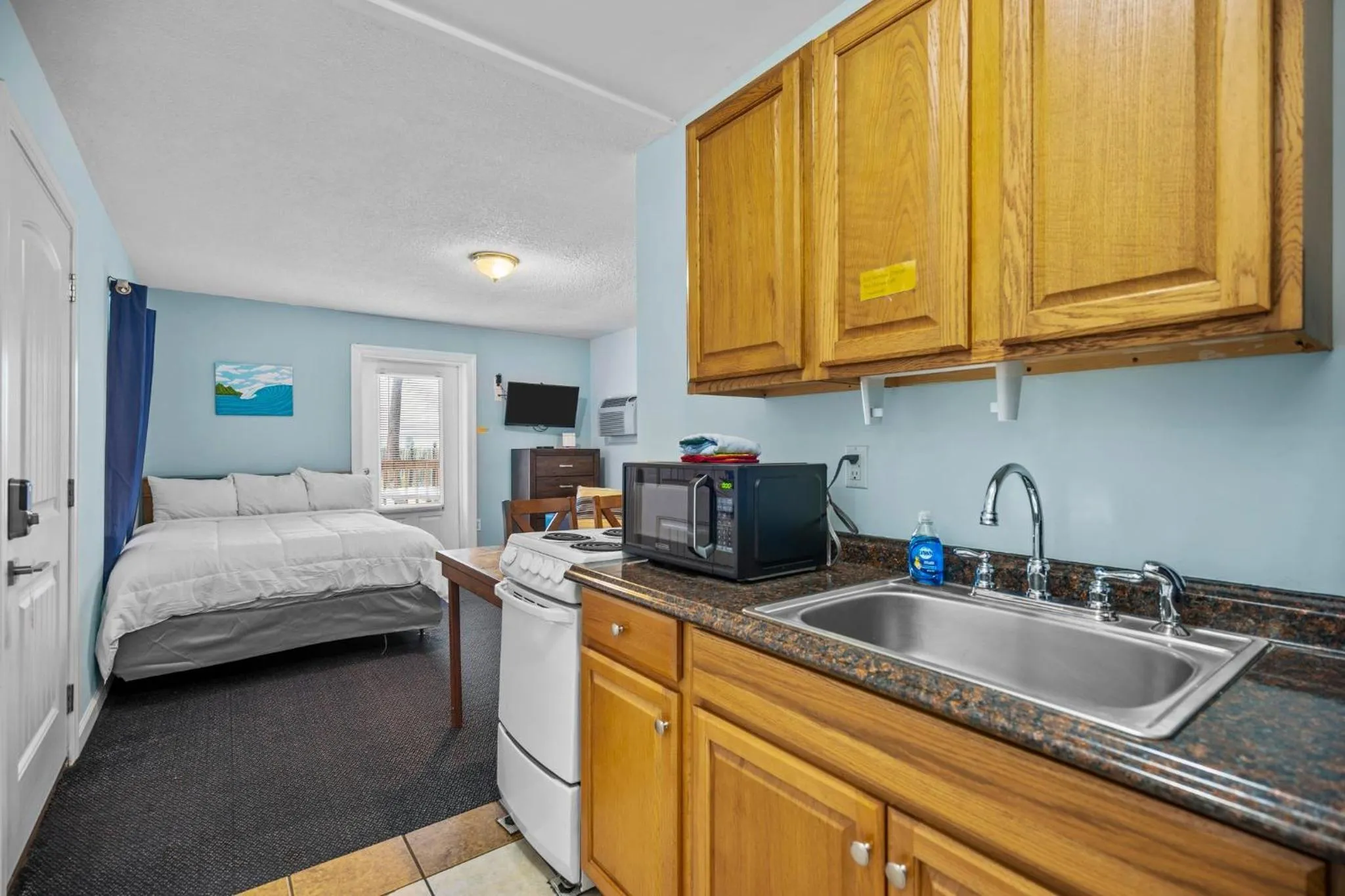 Bed in The Sand Dunes