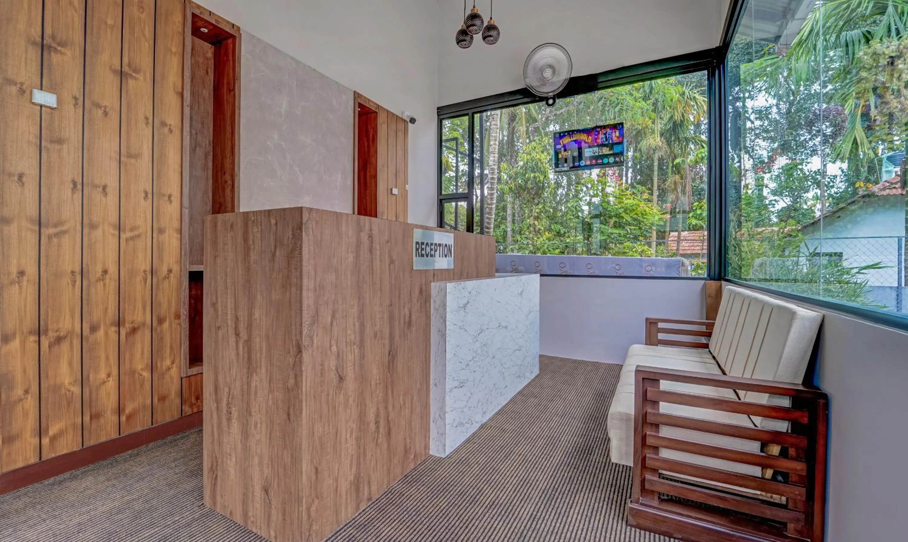 Lobby or reception in Treebo Regalia Inn Wayanad