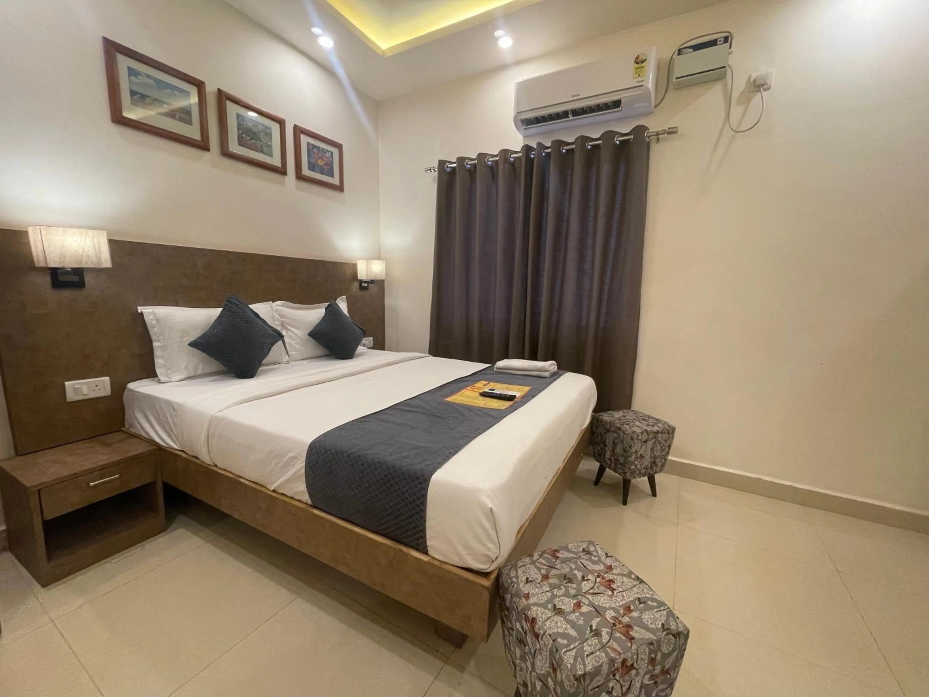 Bed in Yellow Sky By Rj14, Baga Beach