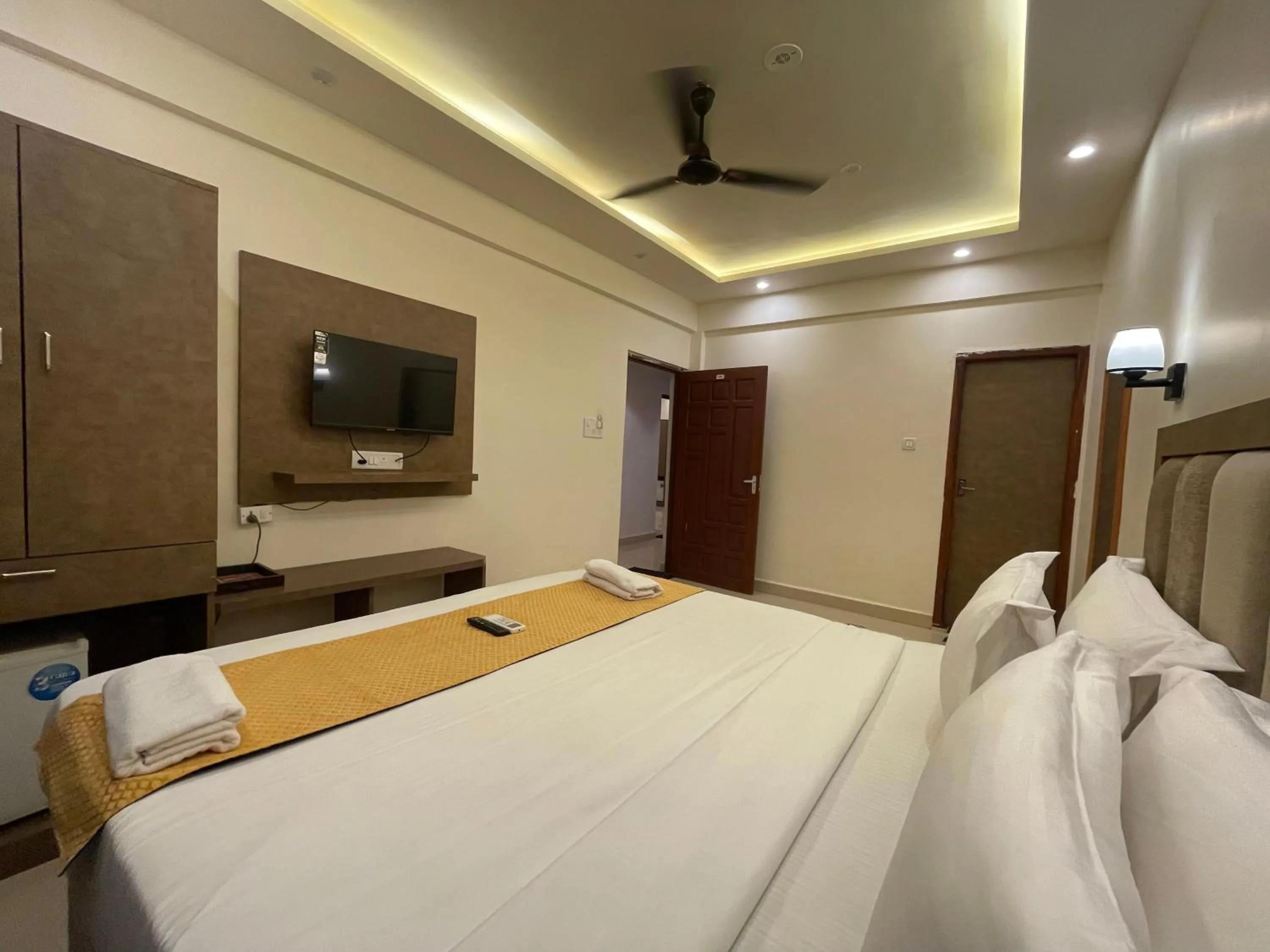 Bed in Yellow Sky By Rj14, Baga Beach