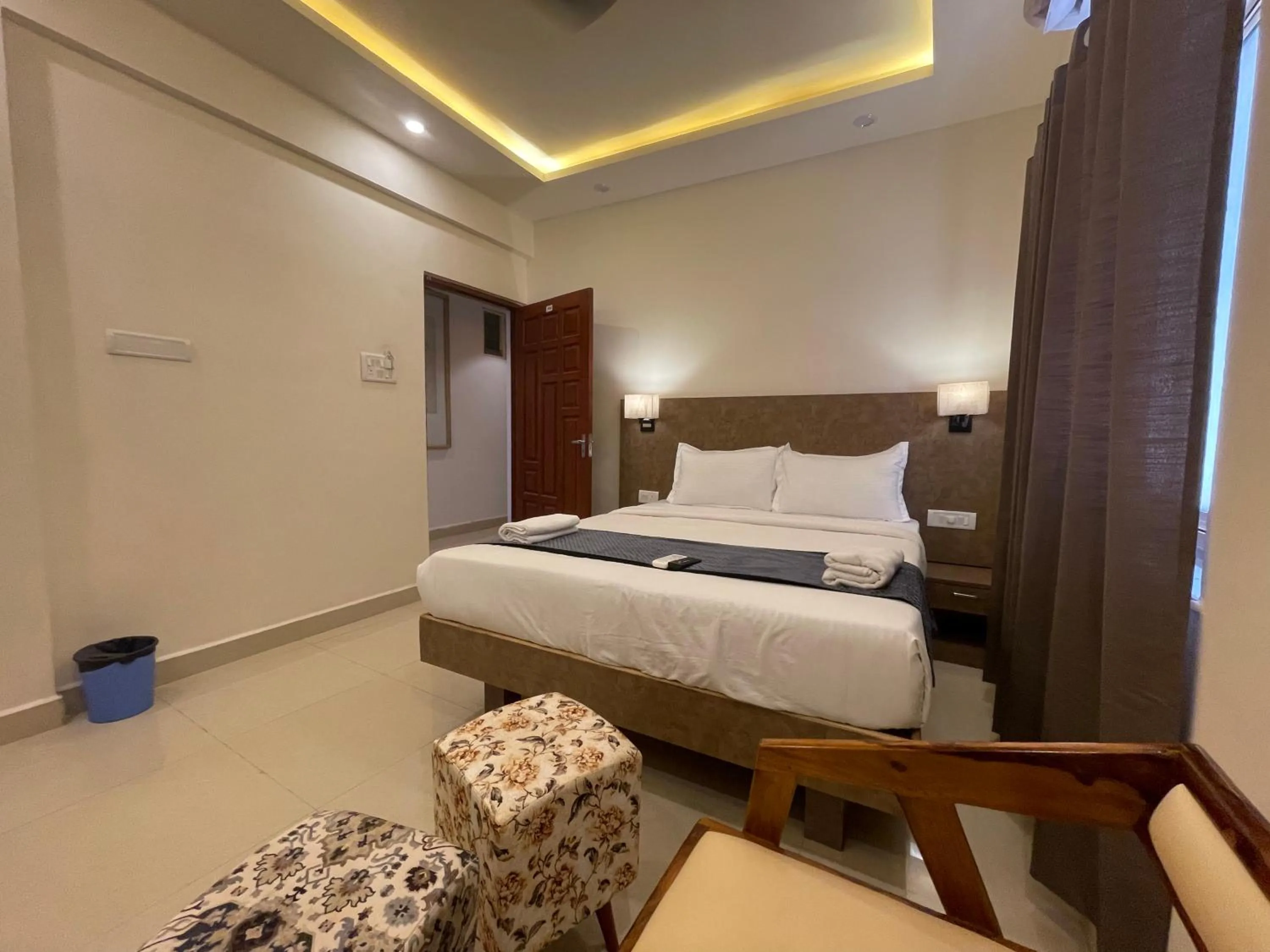 Bed in Yellow Sky By Rj14, Baga Beach