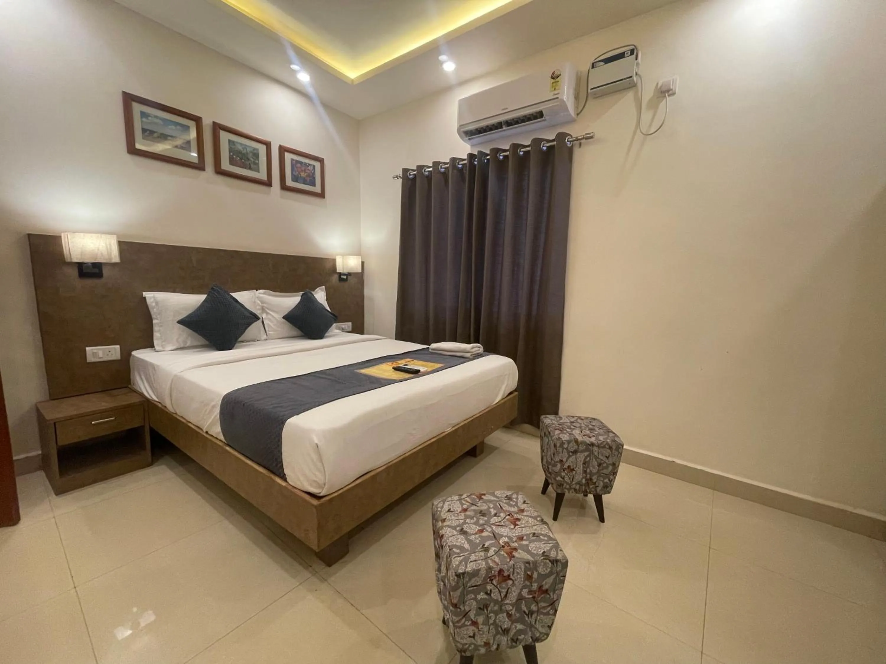 Bed in Yellow Sky By Rj14, Baga Beach