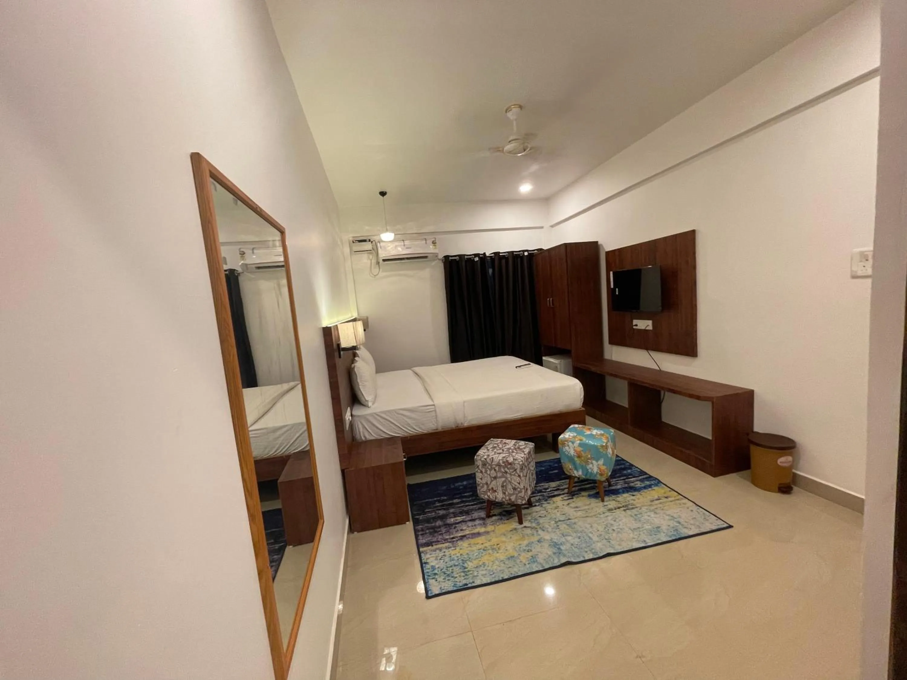 Bed in Yellow Sky By Rj14, Baga Beach