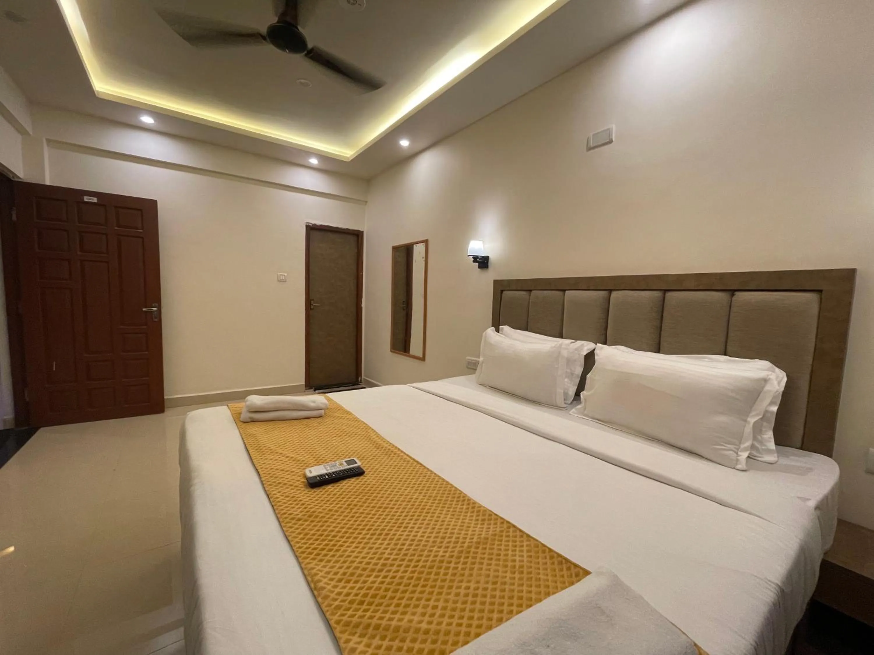 Bed in Yellow Sky By Rj14, Baga Beach