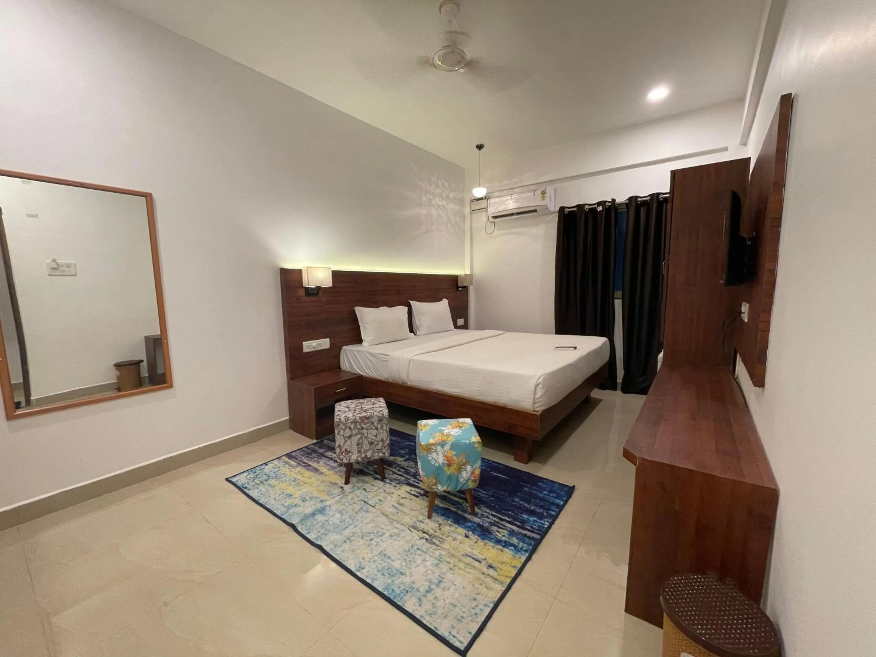 Bed in Yellow Sky By Rj14, Baga Beach